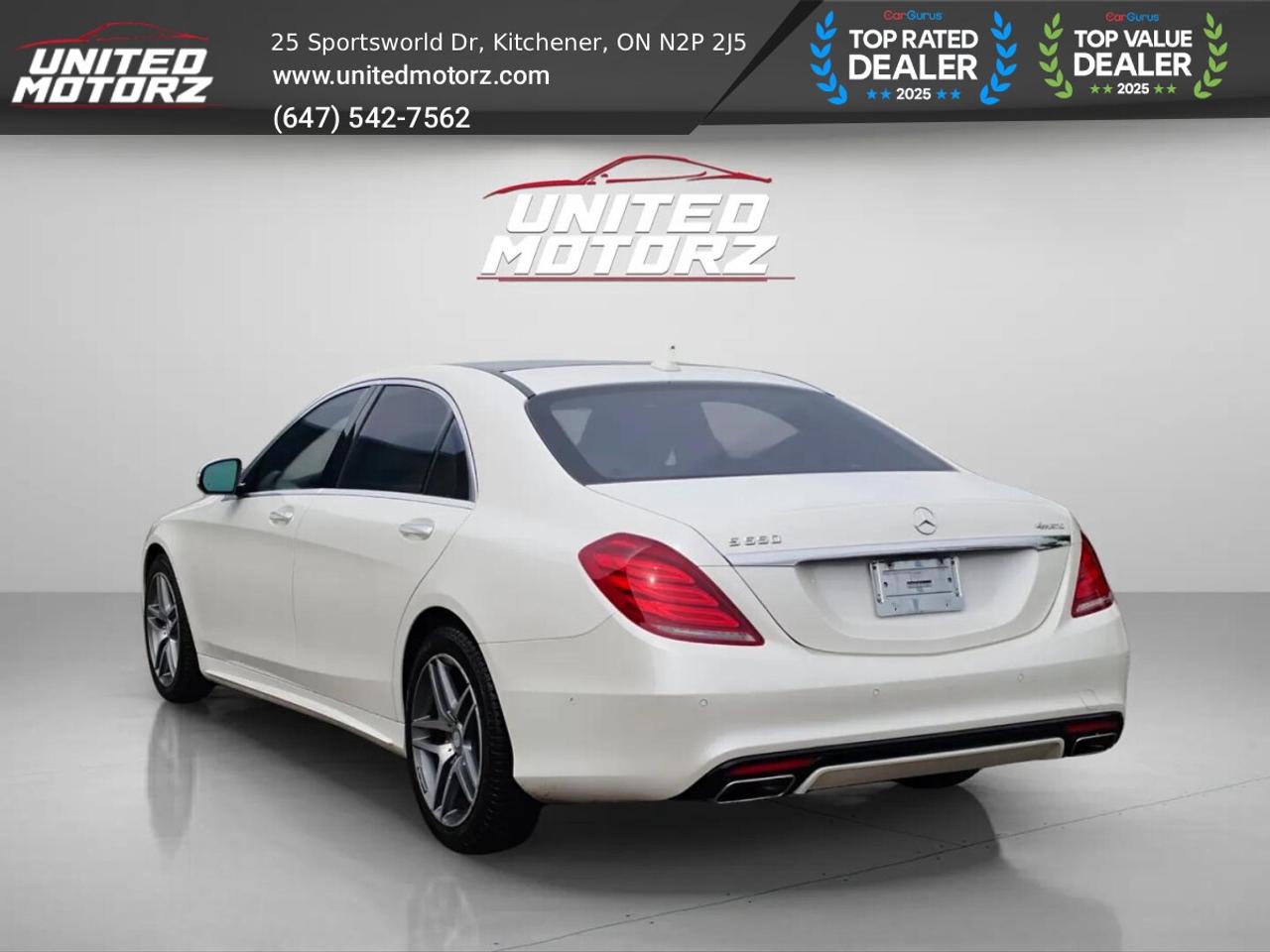 2014 Mercedes-Benz S-Class S550 4MATIC 4.7L BITURBO V8 ~CERTIFIED~ NO ACCIDEN Photo