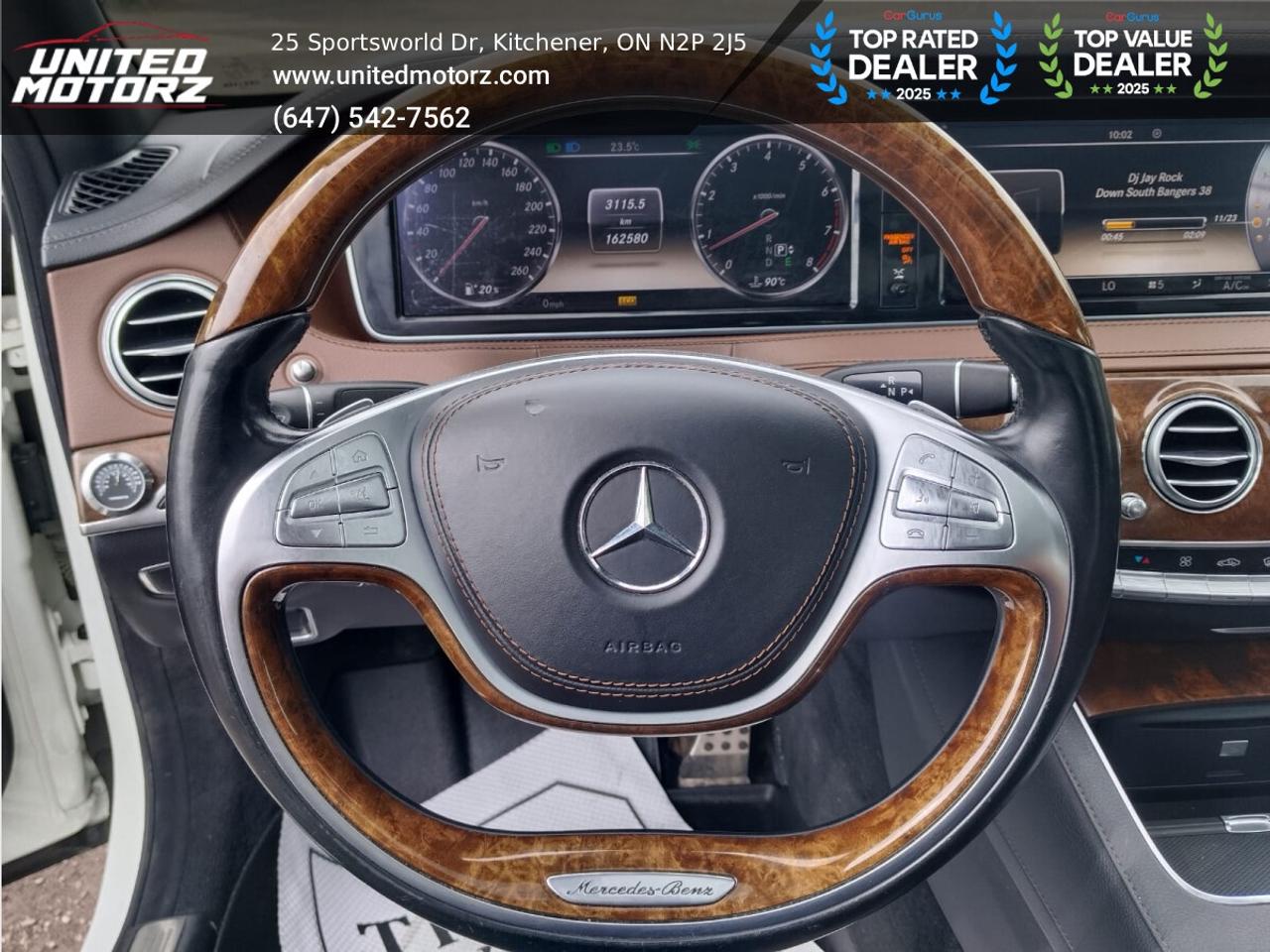 2014 Mercedes-Benz S-Class S550 4MATIC 4.7L BITURBO V8 ~CERTIFIED~ NO ACCIDEN Photo