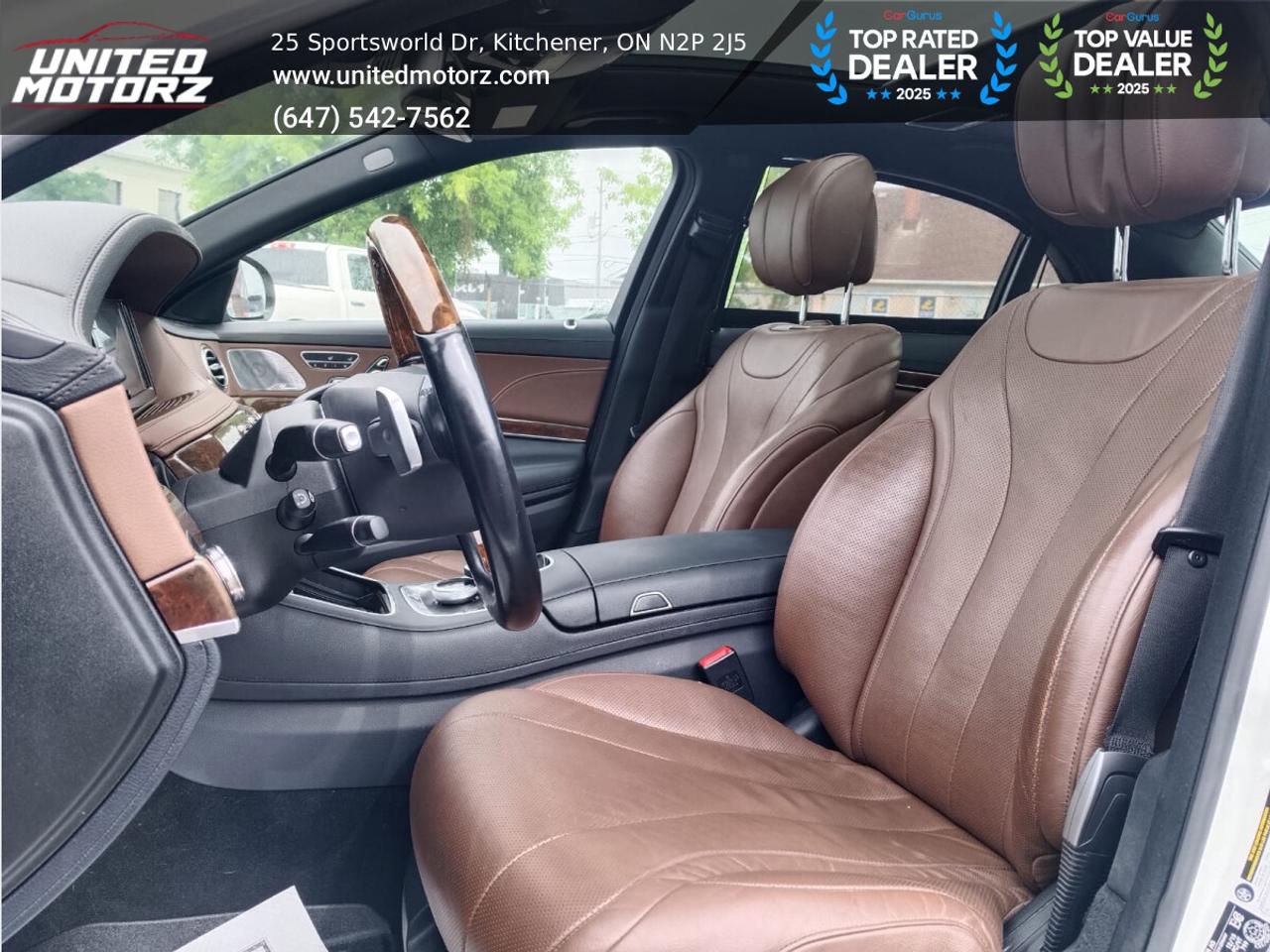 2014 Mercedes-Benz S-Class S550 4MATIC 4.7L BITURBO V8 ~CERTIFIED~ NO ACCIDEN Photo