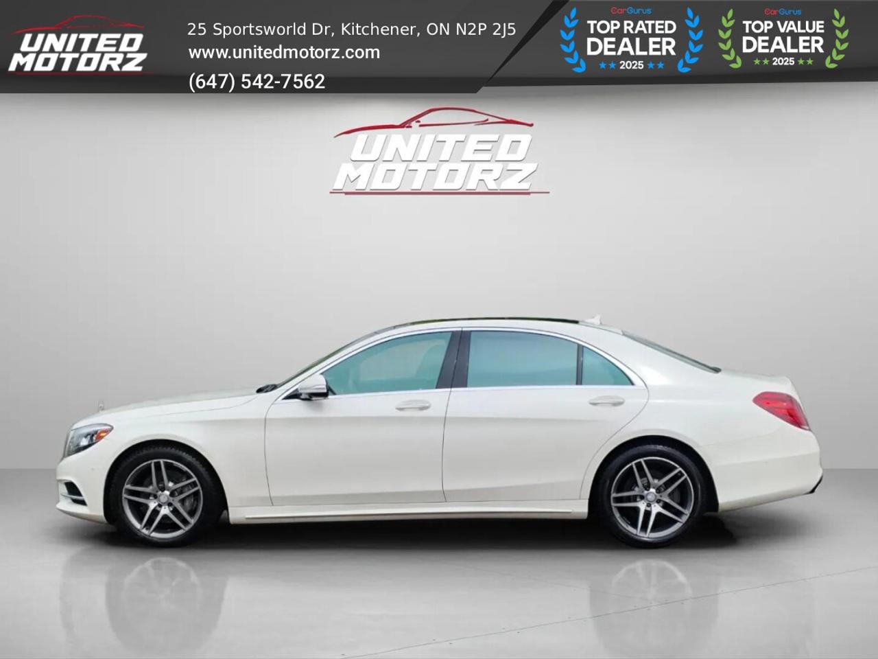 2014 Mercedes-Benz S-Class S550 4MATIC 4.7L BITURBO V8 ~CERTIFIED~ NO ACCIDEN Photo
