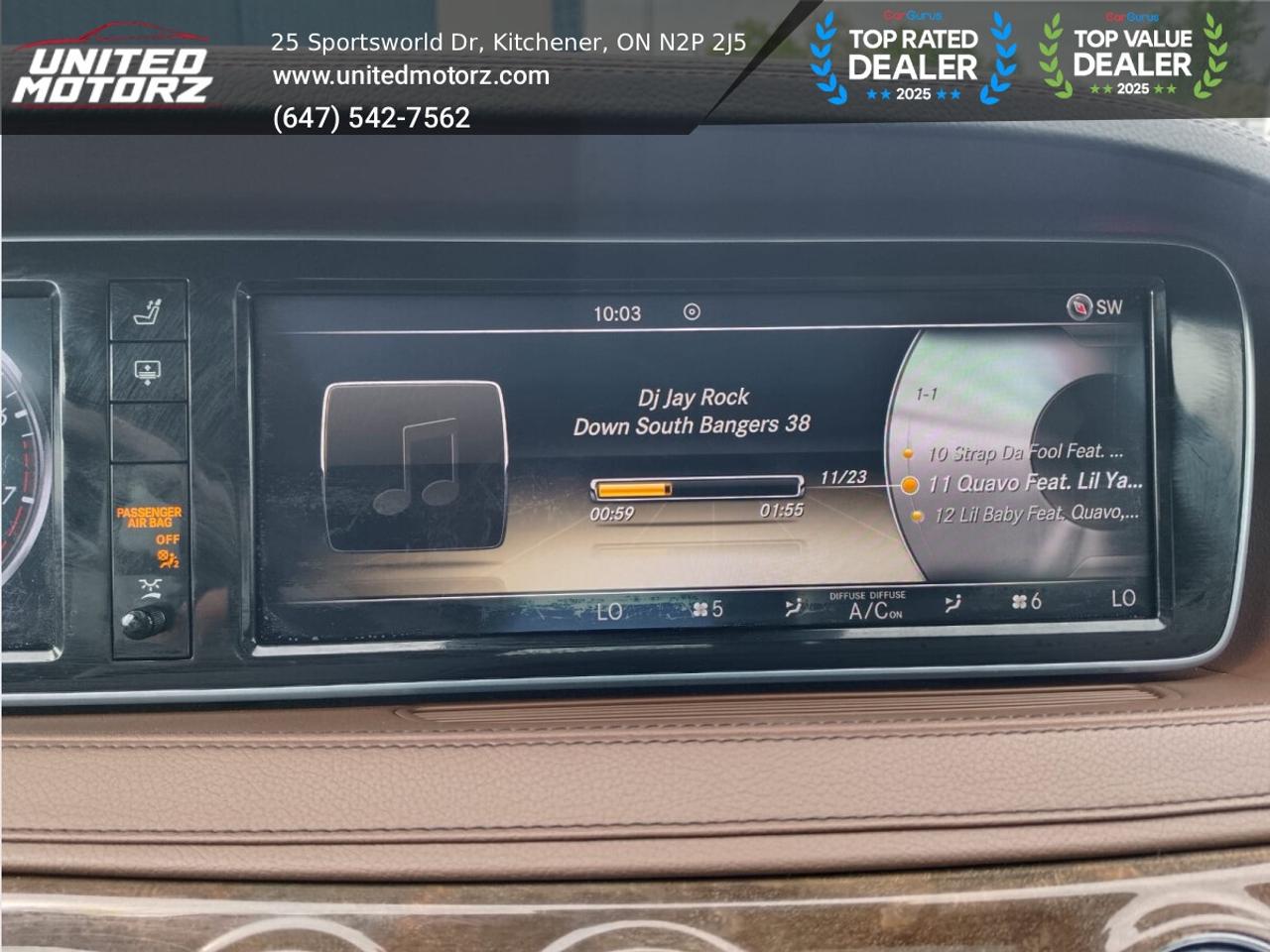 2014 Mercedes-Benz S-Class S550 4MATIC 4.7L BITURBO V8 ~CERTIFIED~ NO ACCIDEN Photo