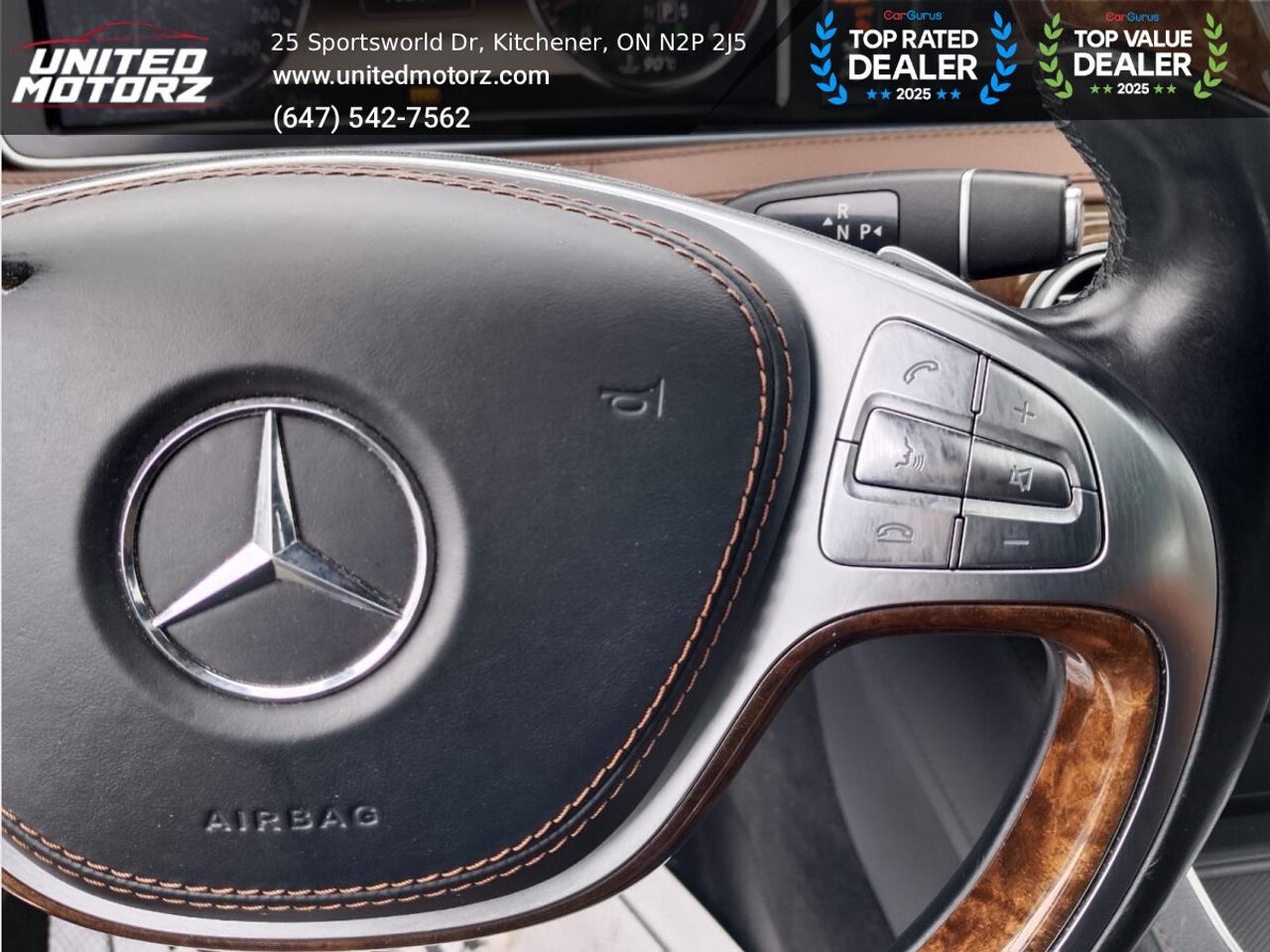 2014 Mercedes-Benz S-Class S550 4MATIC 4.7L BITURBO V8 ~CERTIFIED~ NO ACCIDEN Photo