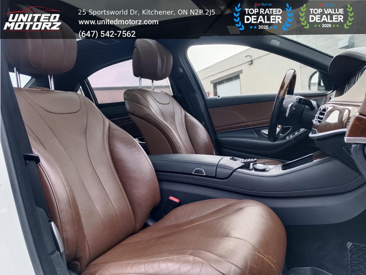 2014 Mercedes-Benz S-Class S550 4MATIC 4.7L BITURBO V8 ~CERTIFIED~ NO ACCIDEN Photo