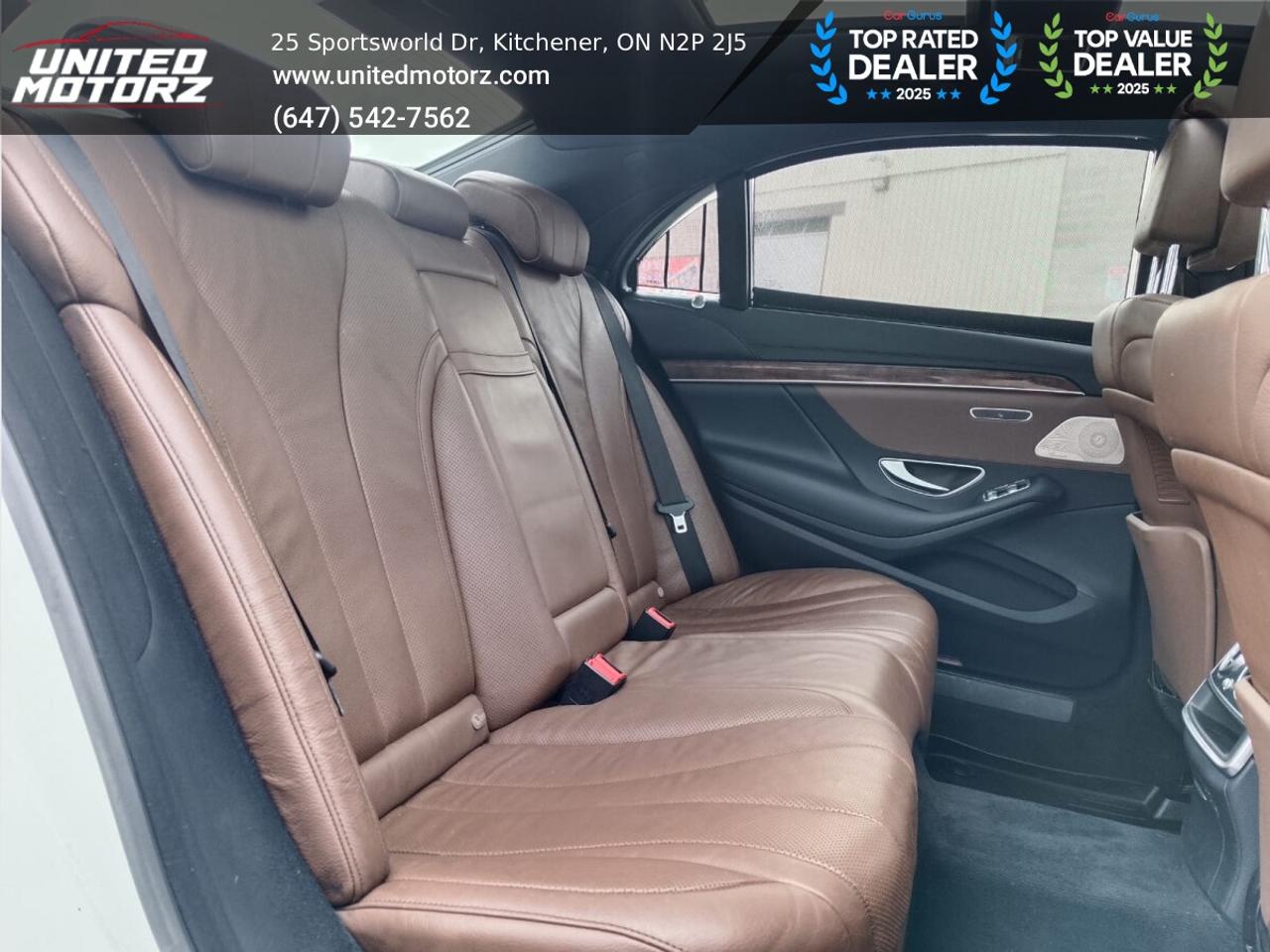2014 Mercedes-Benz S-Class S550 4MATIC 4.7L BITURBO V8 ~CERTIFIED~ NO ACCIDEN Photo