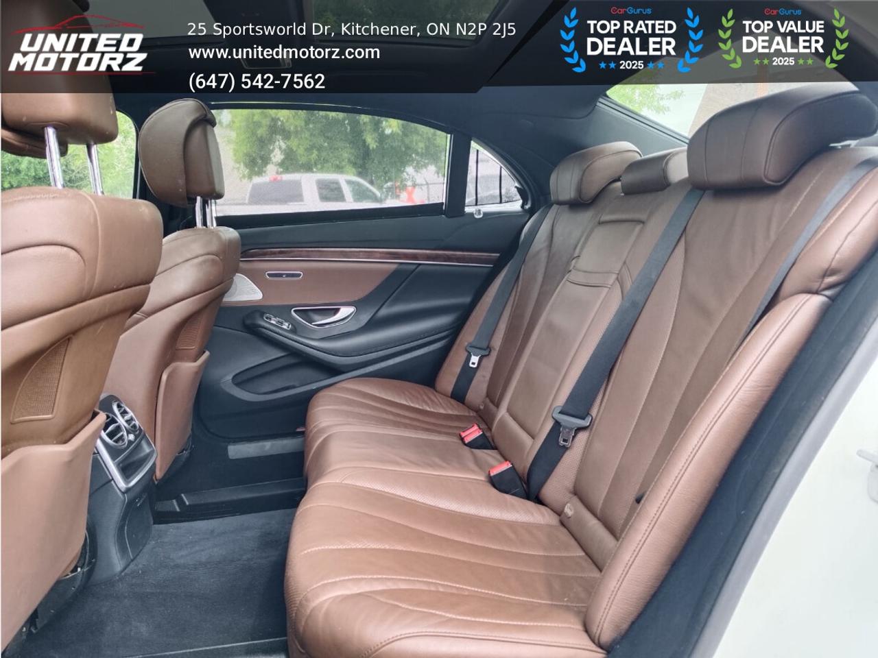 2014 Mercedes-Benz S-Class S550 4MATIC 4.7L BITURBO V8 ~CERTIFIED~ NO ACCIDEN Photo