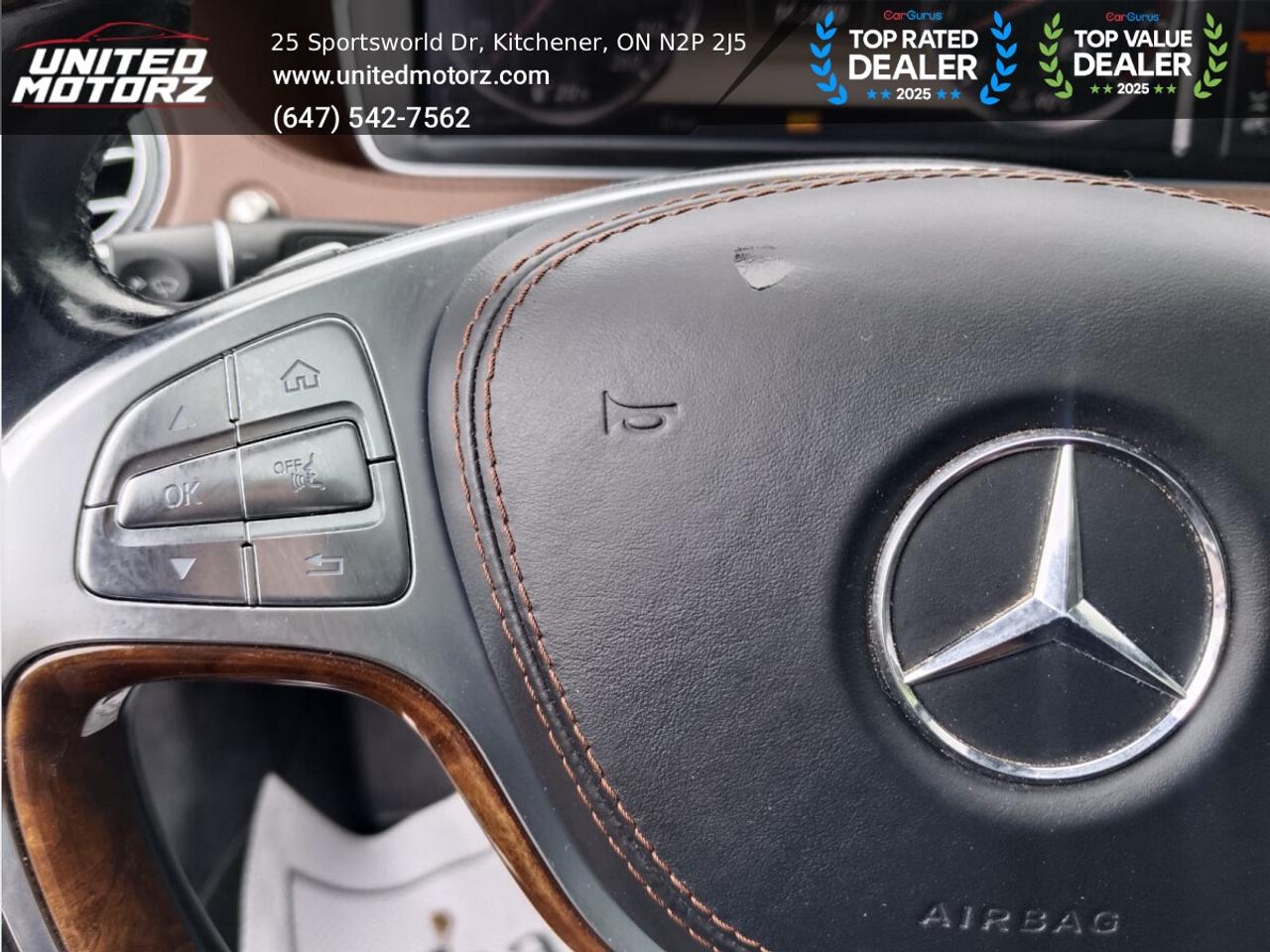 2014 Mercedes-Benz S-Class S550 4MATIC 4.7L BITURBO V8 ~CERTIFIED~ NO ACCIDEN Photo