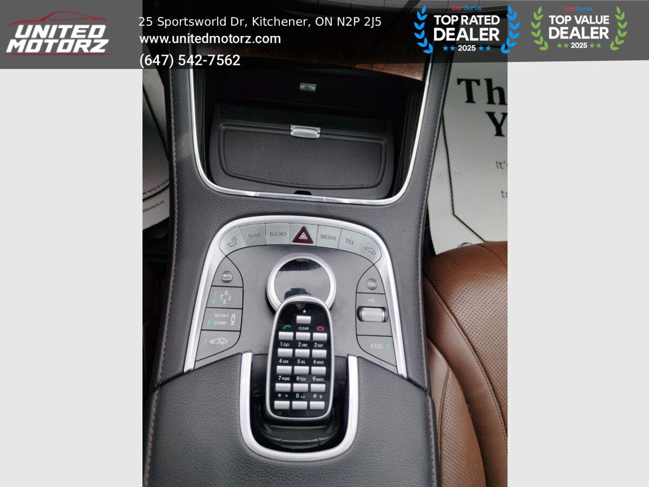 2014 Mercedes-Benz S-Class S550 4MATIC 4.7L BITURBO V8 ~CERTIFIED~ NO ACCIDEN Photo