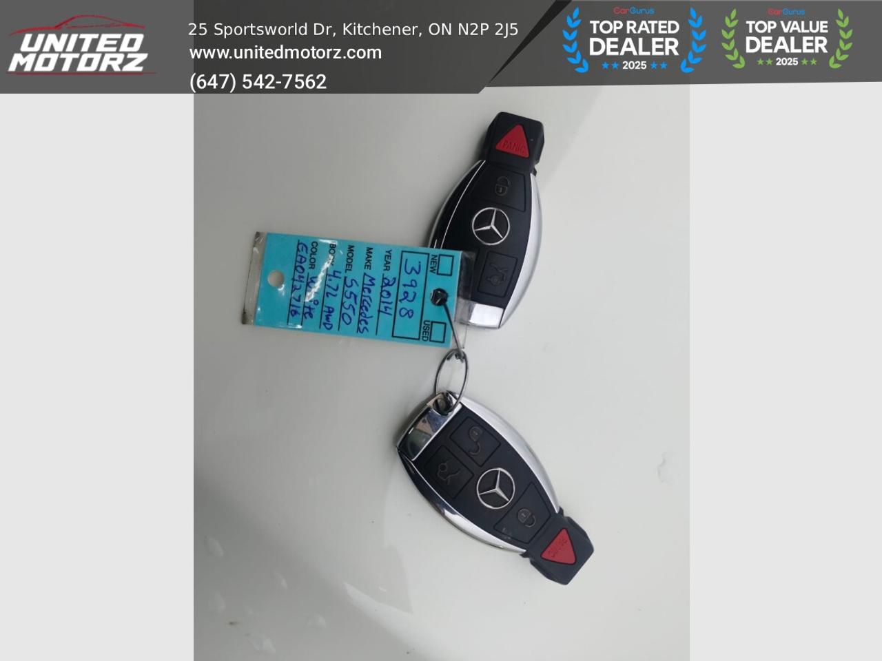 2014 Mercedes-Benz S-Class S550 4MATIC 4.7L BITURBO V8 ~CERTIFIED~ NO ACCIDEN Photo