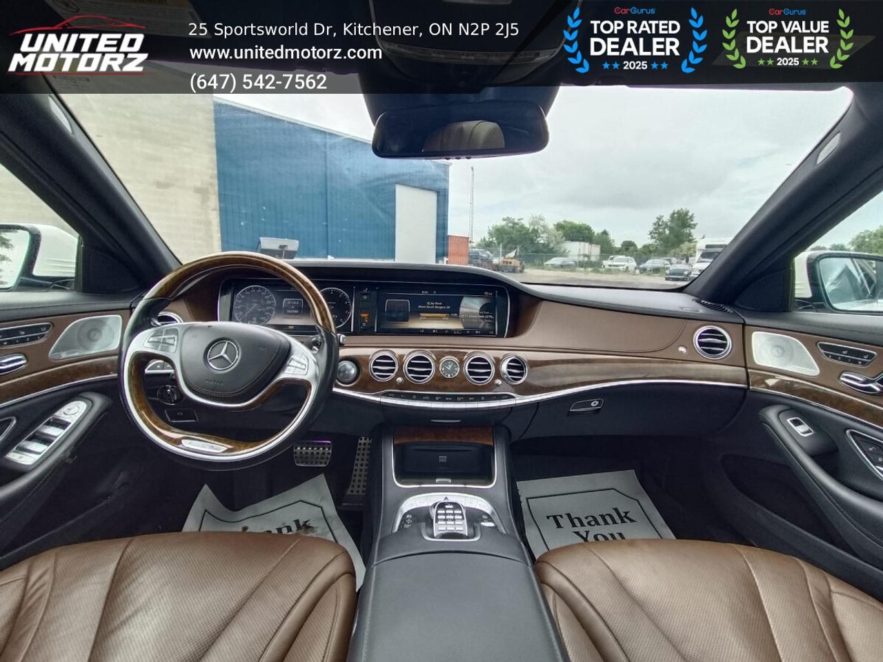 2014 Mercedes-Benz S-Class S550 4MATIC 4.7L BITURBO V8 ~CERTIFIED~ NO ACCIDEN Photo