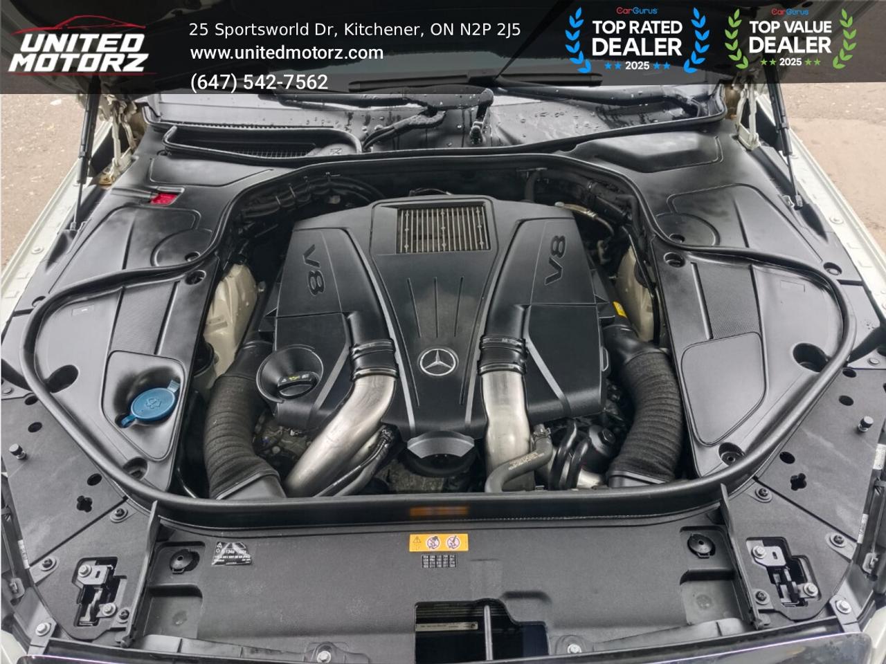 2014 Mercedes-Benz S-Class S550 4MATIC 4.7L BITURBO V8 ~CERTIFIED~ NO ACCIDEN Photo