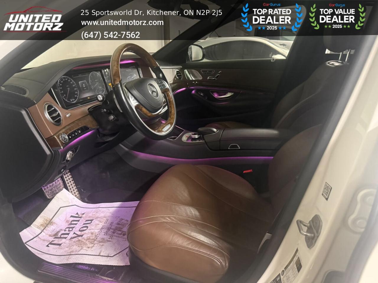 2014 Mercedes-Benz S-Class S550 4MATIC 4.7L BITURBO V8 ~CERTIFIED~ NO ACCIDEN Photo