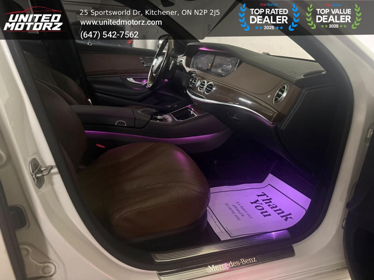 2014 Mercedes-Benz S-Class S550 4MATIC 4.7L BITURBO V8 ~CERTIFIED~ NO ACCIDEN Photo