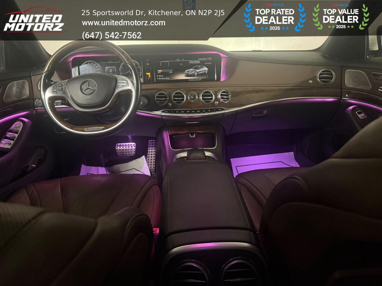 2014 Mercedes-Benz S-Class S550 4MATIC 4.7L BITURBO V8 ~CERTIFIED~ NO ACCIDEN Photo