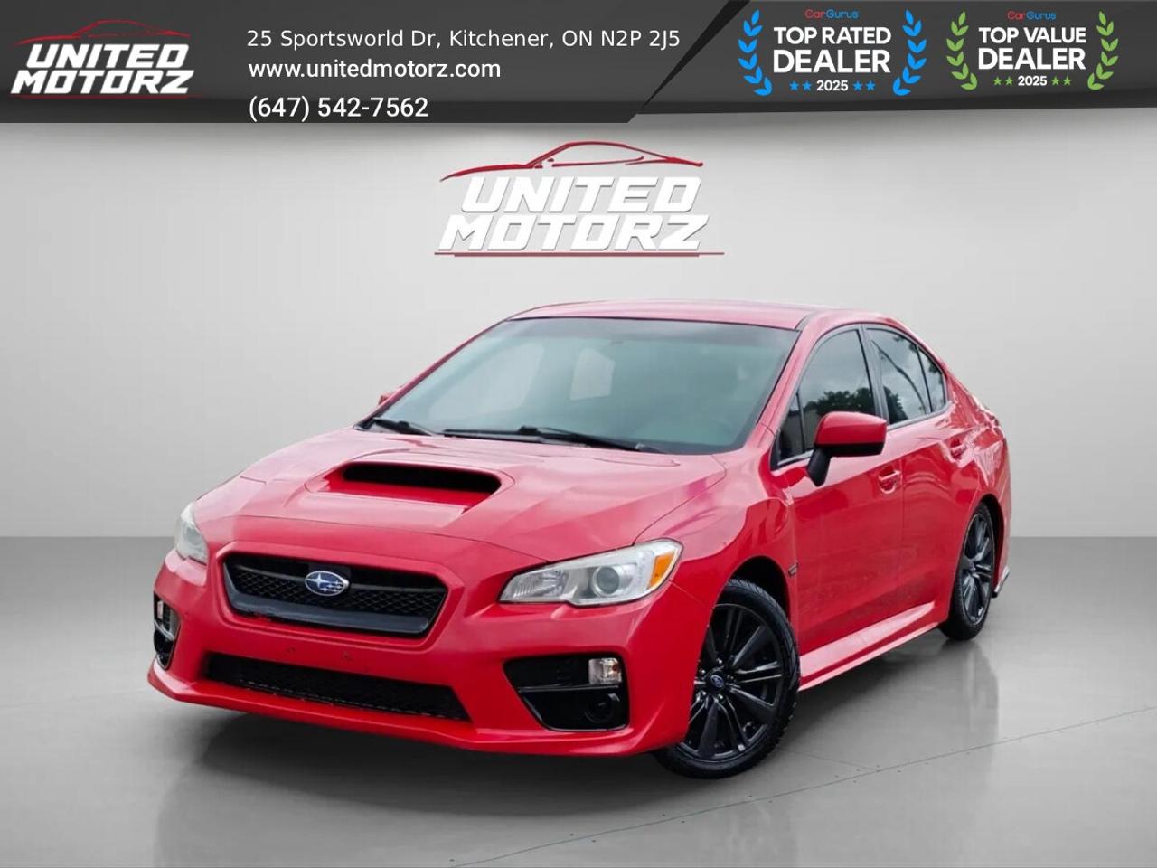 2017 Subaru WRX MAN ~SAFETY CERTIFIED~ 18 SERVICE RECORDS~ Photo