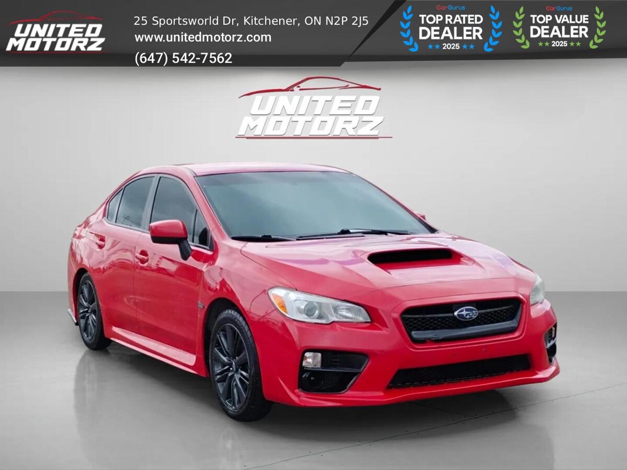 2017 Subaru WRX MAN ~SAFETY CERTIFIED~ 18 SERVICE RECORDS~ Photo