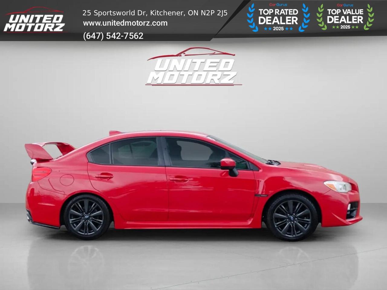 2017 Subaru WRX MAN ~SAFETY CERTIFIED~ 18 SERVICE RECORDS~ Photo