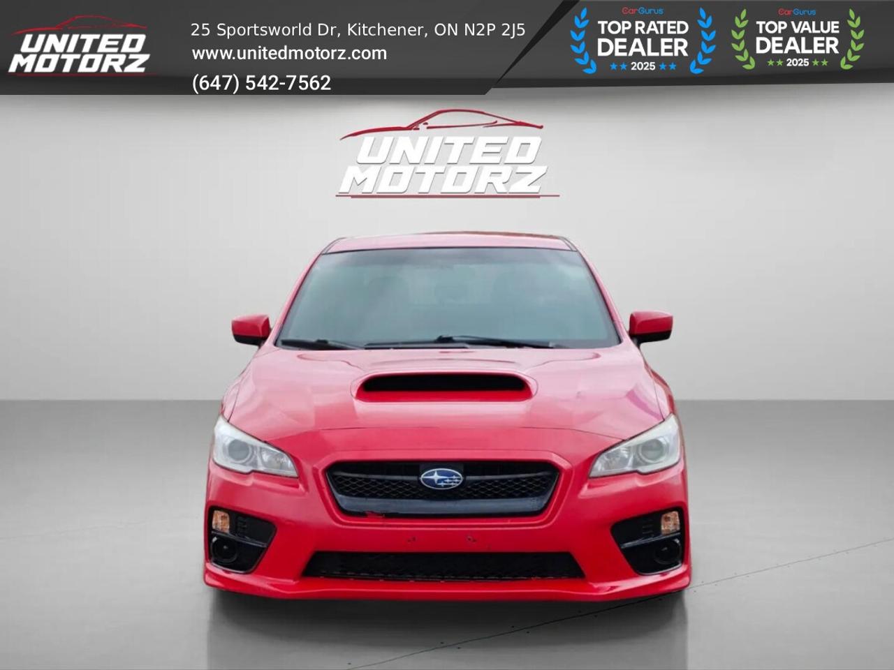 2017 Subaru WRX MAN ~SAFETY CERTIFIED~ 18 SERVICE RECORDS~ Photo