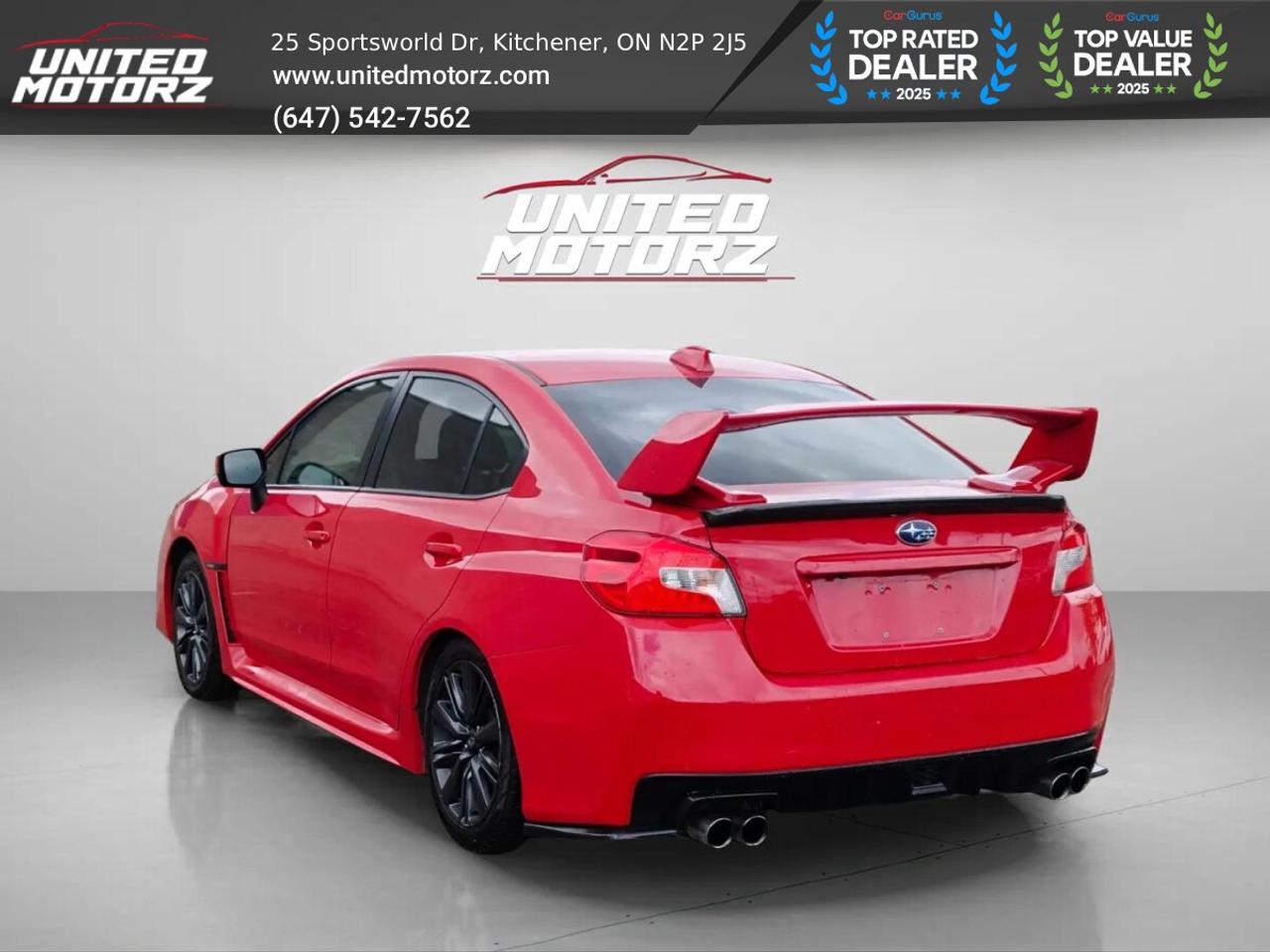 2017 Subaru WRX MAN ~SAFETY CERTIFIED~ 18 SERVICE RECORDS~ Photo