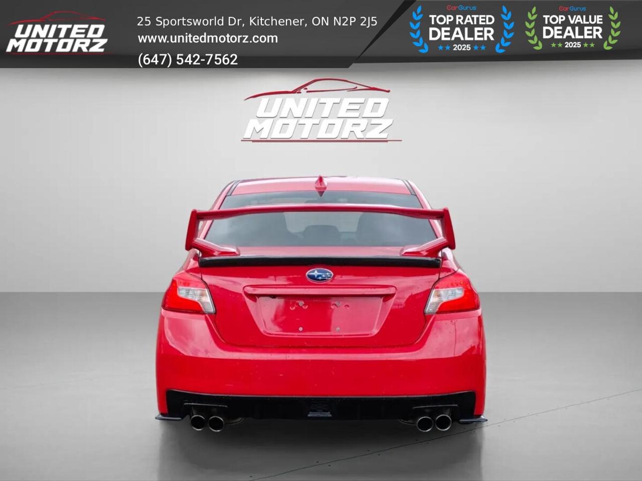 2017 Subaru WRX MAN ~SAFETY CERTIFIED~ 18 SERVICE RECORDS~ Photo