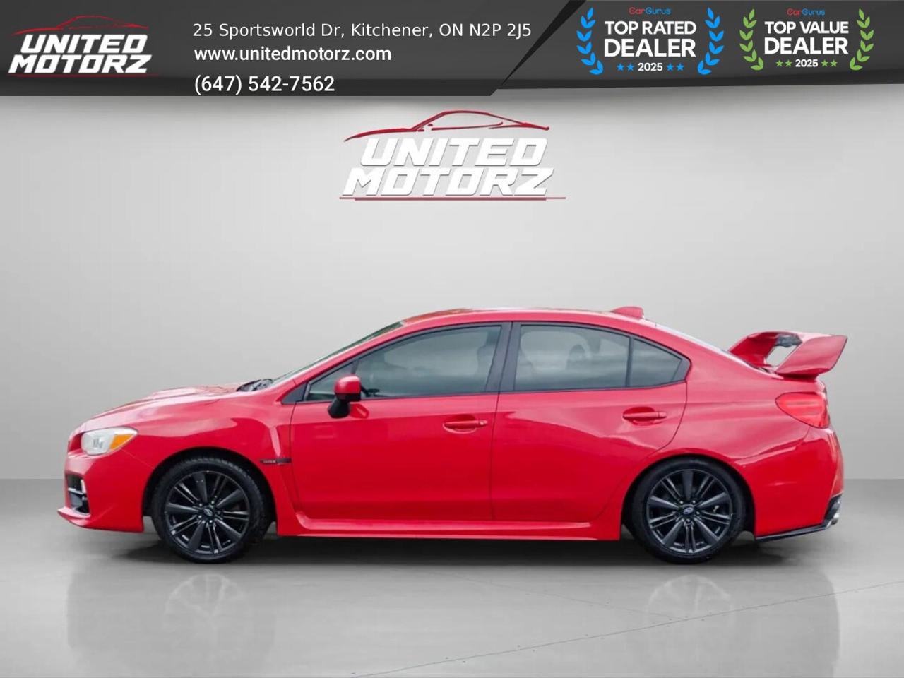 2017 Subaru WRX MAN ~SAFETY CERTIFIED~ 18 SERVICE RECORDS~ Photo