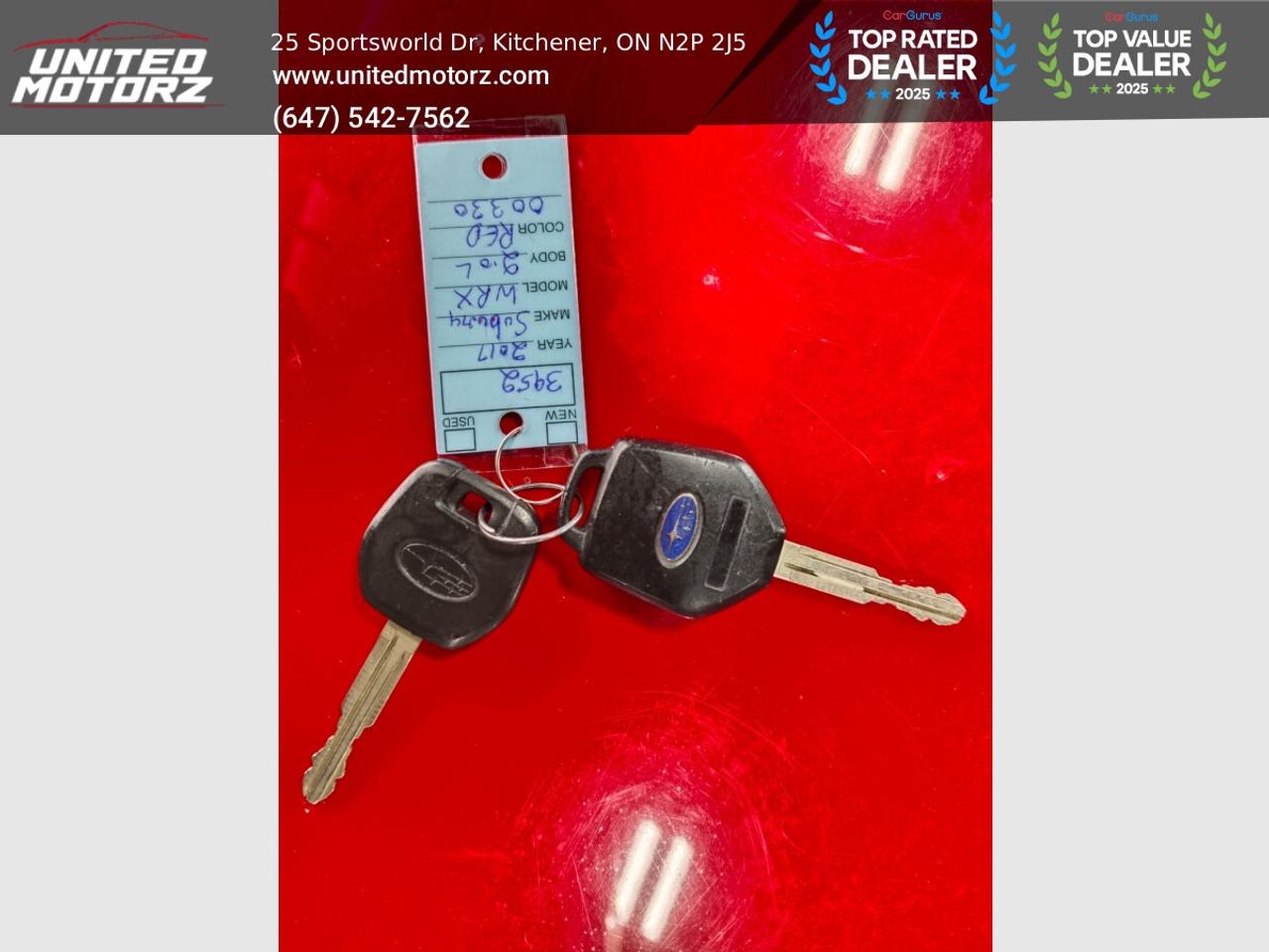 2017 Subaru WRX MAN ~SAFETY CERTIFIED~ 18 SERVICE RECORDS~ Photo