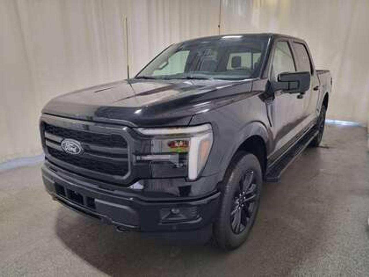 The all-new 2026 Ford F-150 Lariat 502A looks absolutely stunning in Agate Black. This pickup comes with the 5.0L V8 engine. This remarkable engine not only produces 395 horsepower and 400 ft-lbs of torque, but by leveraging this advanced technology and a 10-speed automatic transmission, this truck is rated to get 12.8L/100km (22 miles per gallon) combined highway/city fuel economy. 

Key Features:
Ford Co-Pilot360 Assist 2.0
Adaptive Cruise Control
360-Degreee Camera
Lane Centering Assist
Evasive Steering Assist
Front Parking Sensors
14 Speaker B&O Sound System
Connected Navigation
Remote Start System
Universal Garage Door Opener
Heated Steering Wheel
Memory Driver Seat
Heated And Ventilated Front Seats
Heated Rear Seats
Lariat Black Appearance Package
Engine Block Heater 
Twin Panel Moonroof
Tow/Haul Package

This vehicle comes with the All-Weather Packageready to take on any season!Snow, rain, mud, or sunshinethis vehicle is built for it all! The All-Weather Package adds extra protection where it matters most, with premium mud flaps to shield your paint from road debris, all-weather floor mats to protect your interior from lifes messes, and Xpel paint protection to help guard against those infuriating rock chips. Drive with confidence, knowing your investment is protected from Regina's elements.

Bennett Dunlop Ford, proudly serving Regina for over 40 years, is conveniently located at 770 Broad Street. With over 3,500 Google reviews, our reputation reflects our commitment to providing a fast, easy, and enjoyable vehicle-buying experience. We eliminate the hassle with no admin or documentation fees, transparent upfront pricing that lets you shop with total confidence. But were more than just a dealershipwere driven to make a difference by supporting local community initiatives and events that matter to you. Visit Bennett Dunlop Ford today and experience why were Reginas trusted choice for quality vehicles, exceptional service, and a genuine commitment to driving change in our community!