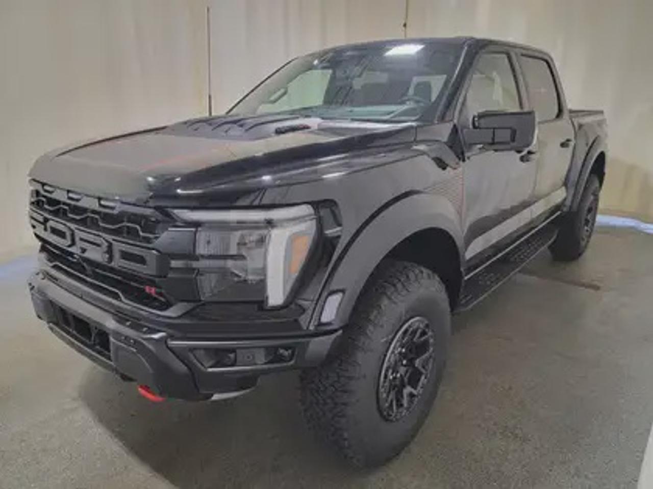 The all-new 2026 Ford F-150 Raptor 802A 37 Performance Package looks fierce and head turning in Agate Black. This pickup comes with the 5.2L Supercharged V8 Engine. This remarkable engine not only produces 720 horsepower and 640 ft-lbs of torque, but by leveraging this advanced technology and a 10-speed automatic transmission, this truck is rated to get 19.7L/100km (14 miles per gallon) combined highway/city fuel economy. 

Key Features:
Raptor 37 Unique 17 Cast Aluminum Beadlock Capable Wheels
Carbon Fibre Interior Appliques
Dual Exhaust System w/Dual Tailpipes Under the Rear Bumper
Ford Co-Pilot360 Assist 2.0
Mobile Office Package
Flare Front Fenders w/Air Extractors
Adaptive Cruise Control
360-Degreee Camera
Lane Centering Assist
Evasive Steering Assist
Front Parking Sensors
14 Speaker B&O Sound System
Connected Navigation
Remote Start System
Universal Garage Door Opener
Heated Steering Wheel
Memory Driver Seat
Heated And Ventilated Front Seats
Heated Rear Seats
Engine Block Heater
Twin Panel Moonroof

This vehicle comes with the All-Weather Packageready to take on any season!Snow, rain, mud, or sunshinethis vehicle is built for it all! The All-Weather Package adds extra protection where it matters most, with premium mud flaps to shield your paint from road debris, all-weather floor mats to protect your interior from lifes messes, and Xpel paint protection to help guard against those infuriating rock chips. Drive with confidence, knowing your investment is protected from Reginas elements.

Bennett Dunlop Ford, proudly serving Regina for over 40 years, is conveniently located at 770 Broad Street. With over 3,500 Google reviews, our reputation reflects our commitment to providing a fast, easy, and enjoyable vehicle-buying experience. We eliminate the hassle with no admin or documentation fees, transparent upfront pricing that lets you shop with total confidence. But were more than just a dealershipwere driven to make a difference by supporting local community initiatives and events that matter to you. Visit Bennett Dunlop Ford today and experience why were Reginas trusted choice for quality vehicles, exceptional service, and a genuine commitment to driving change in our community!