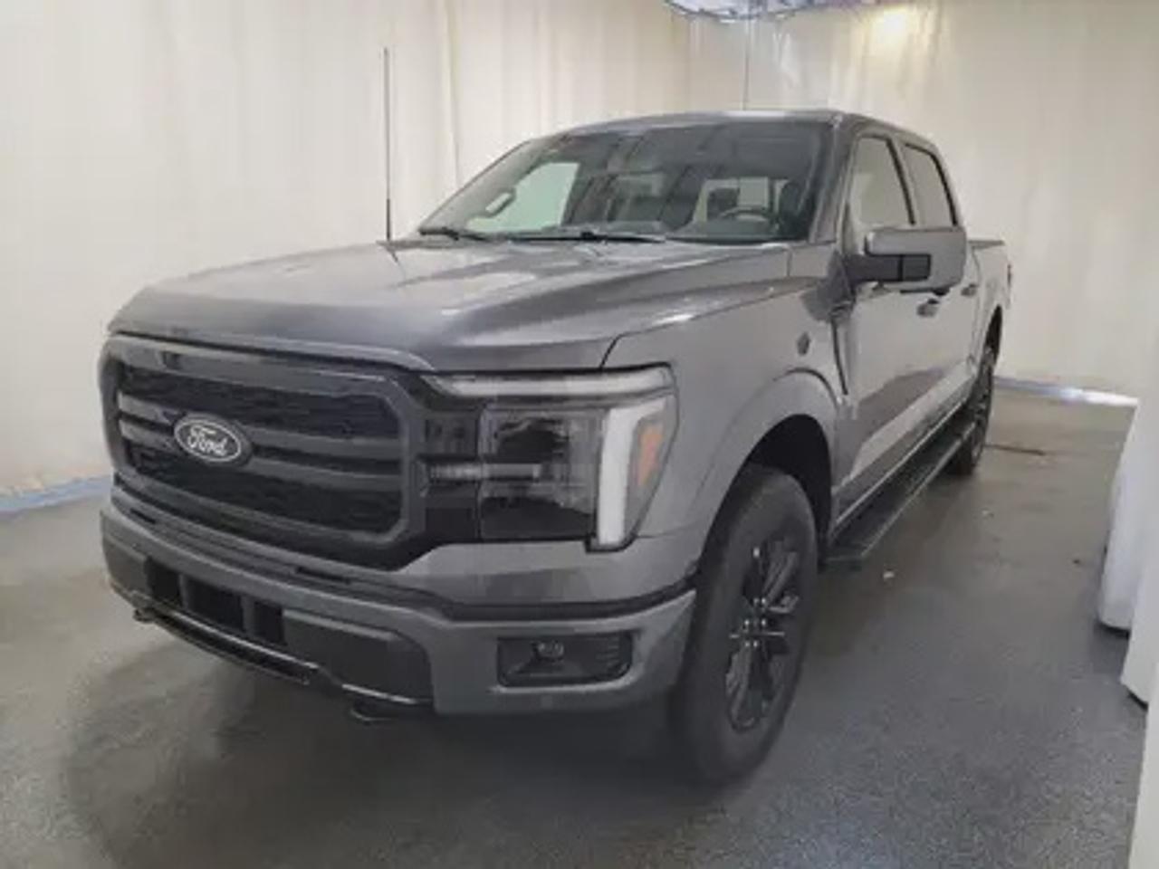 The all-new 2026 Ford F-150 Lariat 502A looks absolutely stunning in Carbonized Grey Metallic. This pickup comes with the 3.5L EcoBoost engine. This remarkable engine not only produces 400 horsepower and 500 ft-lbs of torque, but by leveraging this advanced technology and a 10-speed automatic transmission, this truck is rated to get 12.3L/100km (23 miles per gallon) combined highway/city fuel economy. 

Key Features:
Ford Co-Pilot360 Assist 2.0
Adaptive Cruise Control
360-Degreee Camera
Lane Centering Assist
Evasive Steering Assist
Front Parking Sensors
14 Speaker B&O Sound System
Connected Navigation
Remote Start System
Universal Garage Door Opener
Heated Steering Wheel
Memory Driver Seat
Heated And Ventilated Front Seats
Heated Rear Seats
Lariat Black Appearance Package
Engine Block Heater
Twin Panel Moonroof
Tow/Haul Package
FX4 Off Road Package

This vehicle comes with the All-Weather Packageready to take on any season!Snow, rain, mud, or sunshinethis vehicle is built for it all! The All-Weather Package adds extra protection where it matters most, with premium mud flaps to shield your paint from road debris, all-weather floor mats to protect your interior from lifes messes, and Xpel paint protection to help guard against those infuriating rock chips. Drive with confidence, knowing your investment is protected from Reginas elements.

Bennett Dunlop Ford, proudly serving Regina for over 40 years, is conveniently located at 770 Broad Street. With over 3,500 Google reviews, our reputation reflects our commitment to providing a fast, easy, and enjoyable vehicle-buying experience. We eliminate the hassle with no admin or documentation fees, transparent upfront pricing that lets you shop with total confidence. But were more than just a dealershipwere driven to make a difference by supporting local community initiatives and events that matter to you. Visit Bennett Dunlop Ford today and experience why were Reginas trusted choice for quality vehicles, exceptional service, and a genuine commitment to driving change in our community!