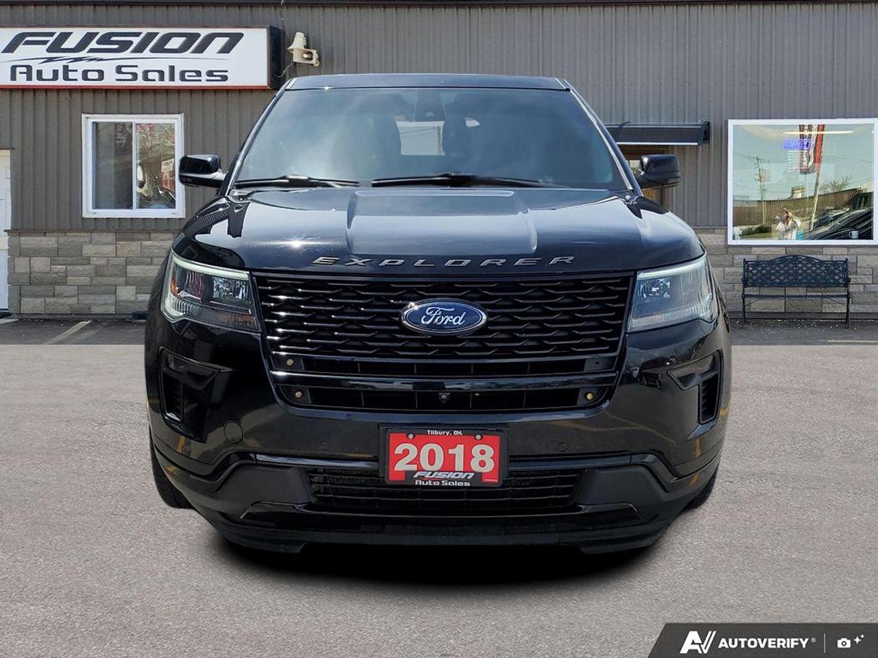 2018 Ford Explorer Sport 4WD-6PASS-LEATHER-NAV-PAN ROOF-REMOTE START Photo