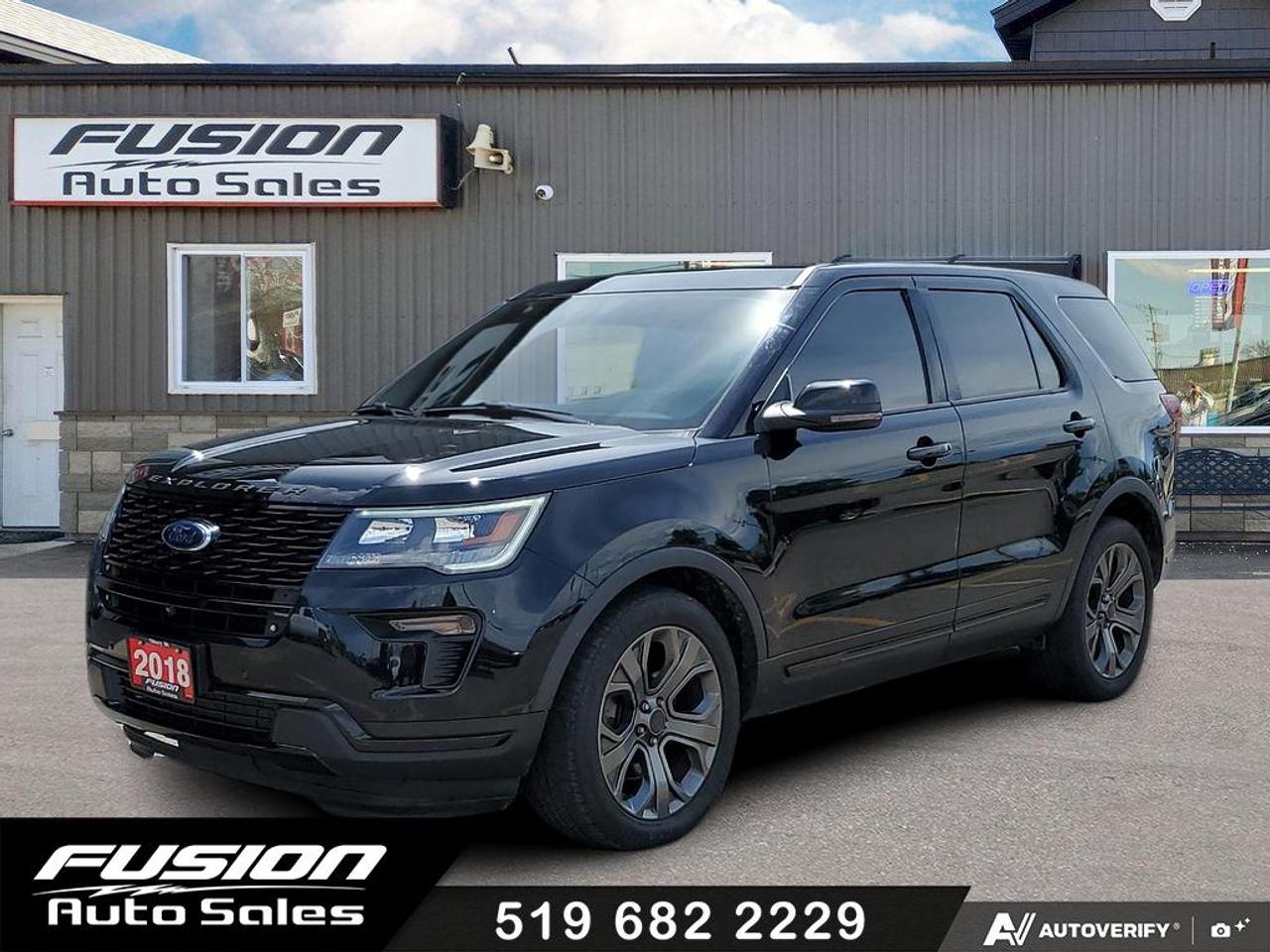 2018 Ford Explorer Sport 4WD-6PASS-LEATHER-NAV-PAN ROOF-REMOTE START - Photo #1