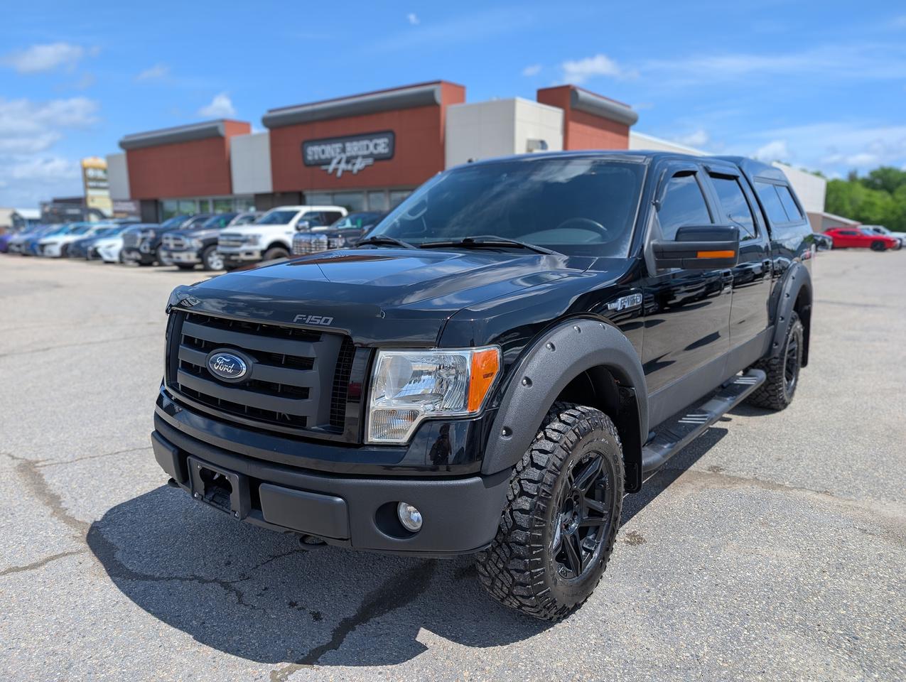 <p dir=ltr>2009 Ford F-150 FX4 5.4L V8 111,000 km. Clean title and safetied. No accidents! Manitoba owned!</p><p>&nbsp;</p><p dir=ltr>Memory seats</p><p dir=ltr>Power seats</p><p dir=ltr>Heated seats</p><p dir=ltr>Running boards</p><p dir=ltr>Cruise control&nbsp;</p><p dir=ltr>Dual climate control&nbsp;</p><p dir=ltr>Bluetooth&nbsp;</p><p dir=ltr>Sunroof</p><p dir=ltr>Box cap</p><p><br><br></p><p dir=ltr>We take trades! Vehicle is for sale in Steinbach by STONE BRIDGE AUTO INC. Dealer #5000 we are a small business focused on customer satisfaction. Text or call before coming to view and ask for sales.</p>