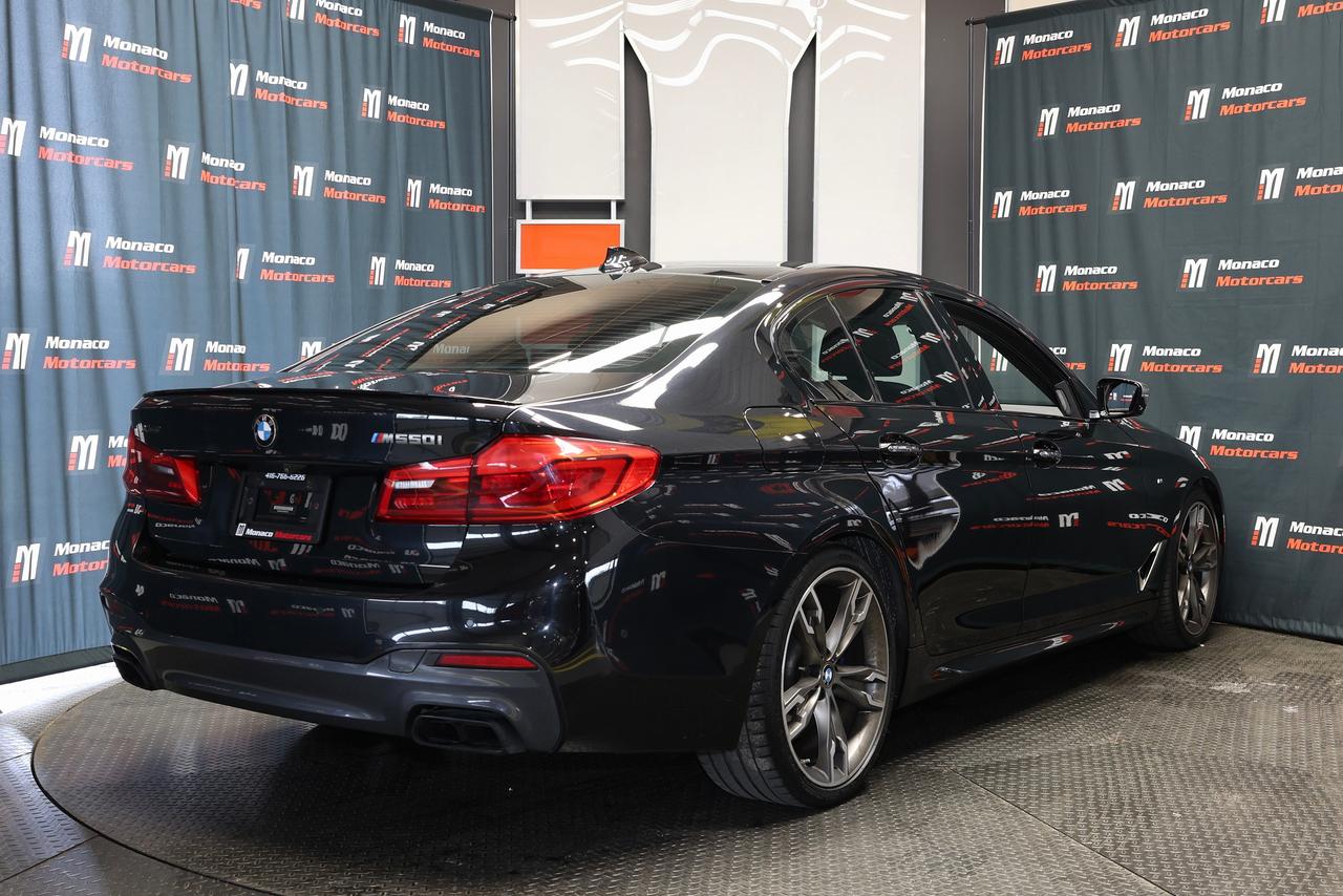 2018 BMW 5 Series M550i xDrive - HUD|NAVI|360CAM|SUNROOF|BLINDSPOT Photo4