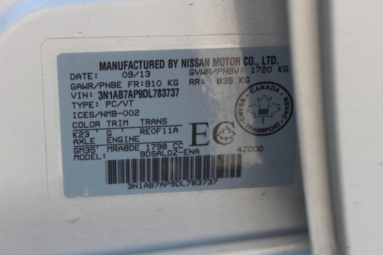 2013 Nissan Sentra S Photo