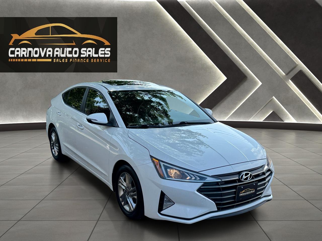 2019 Hyundai Elantra Preferred  w/Sun & Safety Package+CLEAN CARFAX Photo