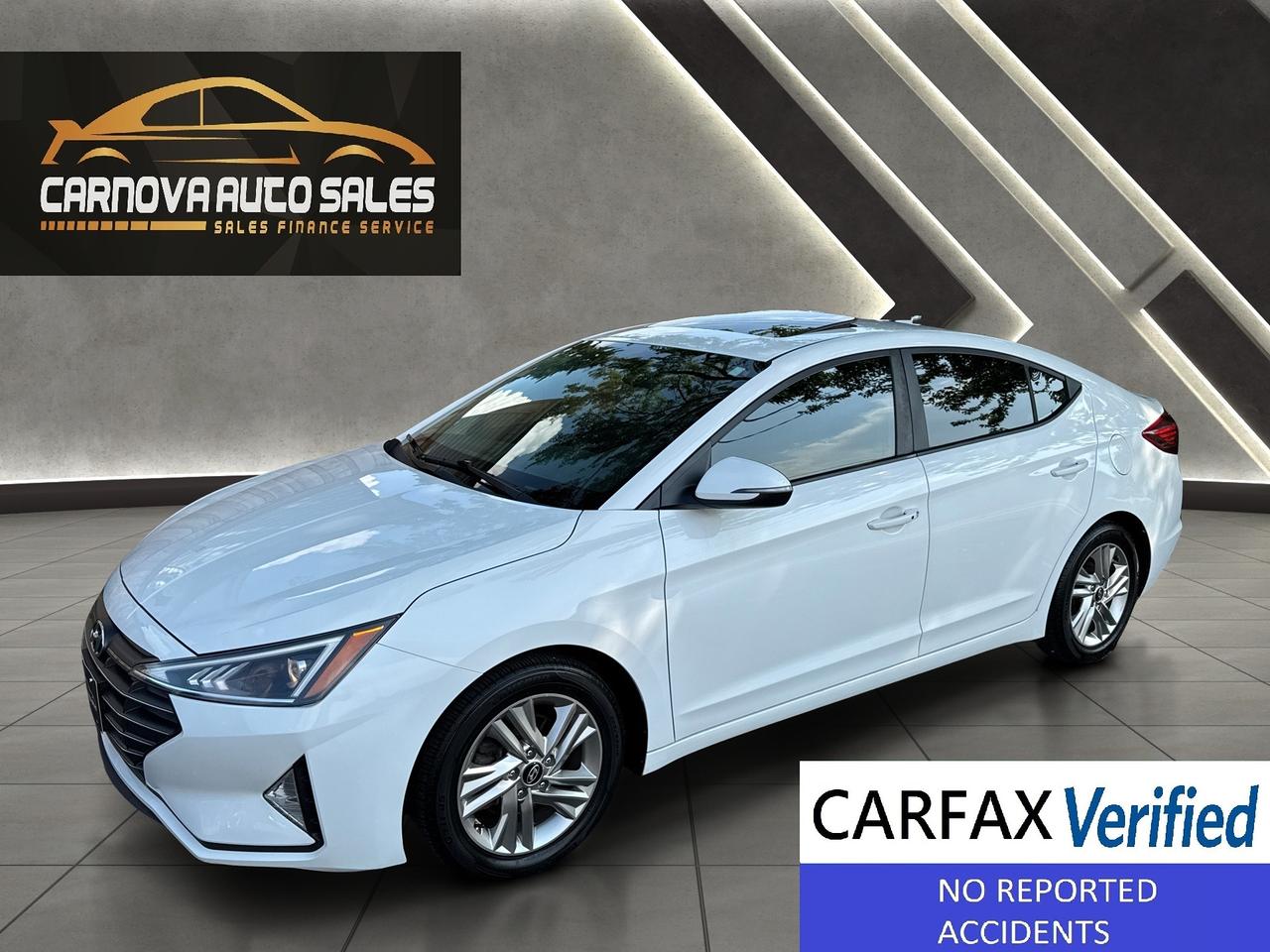 Used 2019 Hyundai Elantra Preferred  w/Sun & Safety Package+CLEAN CARFAX for sale in Windsor, ON