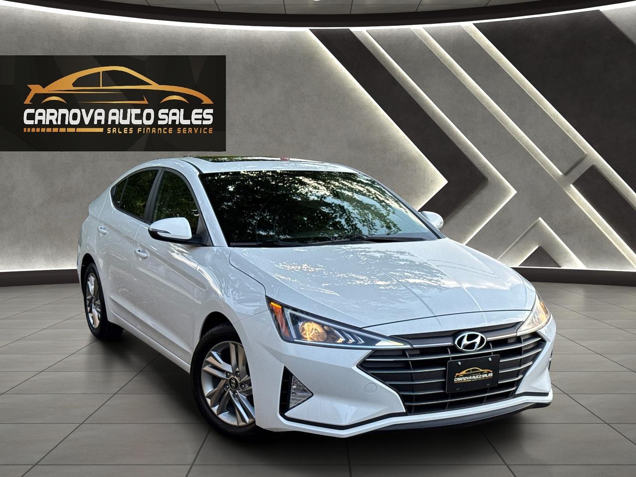 2019 Hyundai Elantra Preferred  w/Sun & Safety Package+CLEAN CARFAX Photo