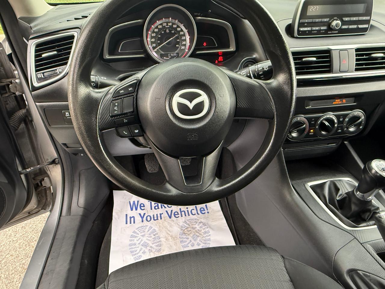 2014 Mazda MAZDA3 GX-SKY,6 SPD..MANUAL SPORT,LOW KM'S CERTIFIED ! Photo