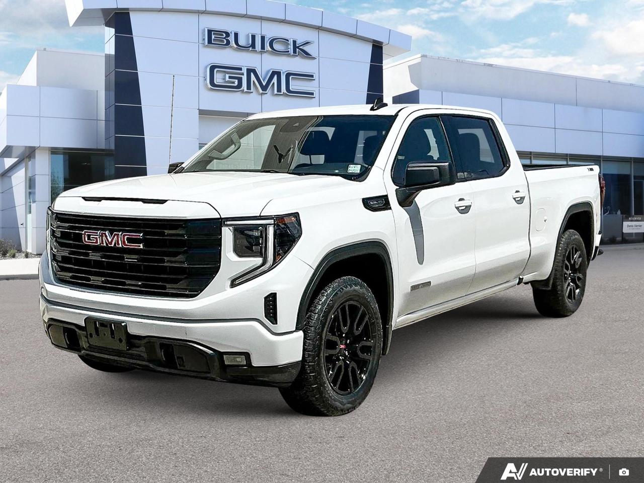 Protection & Off Road Package ($1470) Off Road Suspension | Skid Plates | Spray on Bed Liner | Dual Exhaust System | Rear Wheel Well Liners | All Weather Floor Liners | 

Heated Steering Wheel | Heated Seats | Wireless Charging |
The 2024 GMC Sierra 1500 Elevation with just 37,000 km is a capable, well-equipped half-ton that delivers serious utility without sacrificing everyday comfort. With four-wheel drive, dual-zone automatic climate control, heated seats, and a remote start system, this truck is ready to handle Manitoba winters and whatever else you throw at it.

Key Features:
- Four-wheel drive with auto-locking rear differential  built for year-round confidence
- Remote vehicle starter system  warm up the cab before you even step outside
- Heated driver and front passenger seats plus a heated steering wheel
- Dual-zone automatic climate control for personalized comfort on every drive
- 10-way power driver seat with lumbar adjustment
- LED fog lamps and deep-tinted glass  functional Elevation styling touches
- Wi-Fi Hotspot capable  keep connected on job sites or long hauls
- StabiliTrak with Proactive Roll Avoidance and electronic trailer sway control for safer towing

No reported accidents and lightly used at 37,000 km, this Sierra 1500 Elevation is a smart buy for anyone who needs a truck that works as hard as they do.

Ready to make it yours? Reserve it online, start your purchase, or book a test drive at Birchwood Chevrolet Buick GMC. Have questions? Reach out to our team  were here to make the process straightforward and worth your time. Visit us at birchwoodchevrolet.ca.
All of our quality pre-owned vehicles are delivered with the following:
· a Birchwood Certified 152 pt Inspection
· a full tank of fuel
· Full service records (if available)
· a CARFAX report

Click, call (204) 837-5811, or visit Birchwood Chevrolet Buick GMC at the Birchwood Auto Park, 3965 Portage Avenue West at the Perimeter.

Special Financing Available! Price does not include taxes. Dealer Permit #4240.
Dealer permit #4240