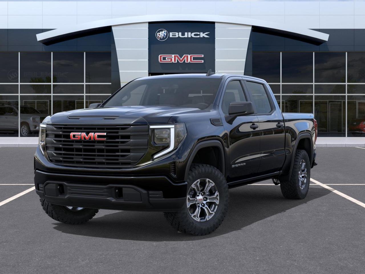 Price Includes Added Accessories Plus Power Seat Adjuster (Drivers Side) | Locking Differential, Rear | 120 Volt Electrical Receptacle, In Cab | Engine Block Heater | Sierra Value Package | 3 Years Sirius XM | Graphite Edition | Suspension Package: Off-Road, Two-Inch Lift
The 2026 GMC Sierra 1500 Pro is a no-nonsense, purpose-built half-ton that delivers proven capability right from the factory floor. With only 10 km on the odometer, a 5.3L V8 under the hood, and full-time 4WD on tap, this brand-new Onyx Black Sierra is ready to earn its keep from day one.

- 5.3L V8 engine paired with 4-Wheel Drive for serious towing and hauling capability
- DURALIFE 4-wheel disc brakes with 4-wheel ABS for confident stopping in all conditions
- Frame-mounted front recovery hooks  a practical advantage when working off the beaten path
- Push button start for quick, convenient entry and go
- StabiliTrak stability control with Proactive Roll Avoidance, trailer sway control, and hill start assist
- HD Rear Vision Camera for easier maneuvering in tight spaces and on job sites
- Rear 60/40 folding bench seat for flexible cabin space when you need to carry both people and gear
- Wi-Fi Hotspot capable to keep your crew connected on the road

At Birchwood Chevrolet Buick GMC, we make buying straightforward. Whether youre ready to reserve this Sierra, start your purchase online, or want to book a test drive to feel the V8 for yourself, our team is here to help. Visit us at birchwoodchevrolet.ca or contact us directly  well get you behind the wheel without the runaround.
See three brands under one roof at Birchwood Chevrolet Buick GMC  the only place in Winnipeg where you can compare GMC, Chevrolet, and Buick all in one visit. Save yourself some time, see a great selection, and learn everything you need to know. 

Your Experience is Everything at Birchwood Chevrolet Buick GMC. 

Click, call (204) 837-5811, or visit Birchwood Chevrolet Buick GMC at the Birchwood Auto Park, 3965 Portage Avenue West at the Perimeter.

Dealer Permit #4240.
Dealer permit #4240