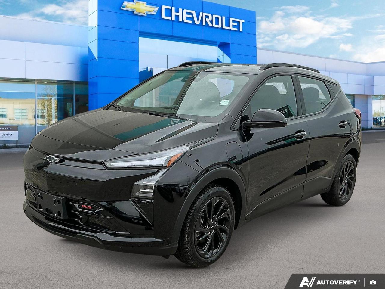 Price Includes Added Accessories Plus LPO, Public Charging Package
The 2027 Chevrolet Bolt RS is here before you even expected it  and its worth the anticipation. As a fully electric FWD SUV finished in striking Mosaic Black with a Jet Black interior, this RS trim brings a thoughtful blend of comfort, safety tech, and connected driving to those who want more from their daily commute and weekend adventures. With only 10 km on the odometer, this is as fresh as it gets.

- Electric powertrain with Front-Wheel Drive (FWD)  smooth, responsive, and emissions-free
- Mosaic Black exterior paired with Jet Black interior for a sleek, cohesive look
- RS trim-exclusive details that elevate this Bolt above the base configuration
- Heated steering wheel and 8-way power driver seat for a personalized, comfortable ride
- Single-zone automatic climate control keeps the cabin dialed in effortlessly
- Remote Start  pre-condition your cabin before you even step outside
- Blind Zone Steering Assist, Rear Cross Traffic Braking, and Reverse Automatic Braking for confident maneuvering
- Teen Driver technology with in-vehicle report card for added peace of mind for families
- Auto-dimming rearview mirror, IntelliBeam headlights, and heated power mirrors round out the thoughtful details

Ready to make the switch to electric  or upgrade your current EV experience? Visit us at Birchwood Chevrolet Buick GMC to book a test drive, start your purchase online at birchwoodchevrolet.ca, or reach out to our team with any questions. Were here to make the process simple, transparent, and enjoyable.
See three brands under one roof at Birchwood Chevrolet Buick GMC  the only place in Winnipeg where you can compare GMC, Chevrolet, and Buick all in one visit. Save yourself some time, see a great selection, and learn everything you need to know. 

Your Experience is Everything at Birchwood Chevrolet Buick GMC. 

Click, call (204) 837-5811, or visit Birchwood Chevrolet Buick GMC at the Birchwood Auto Park, 3965 Portage Avenue West at the Perimeter.

Dealer Permit #4240.
Dealer permit #4240
