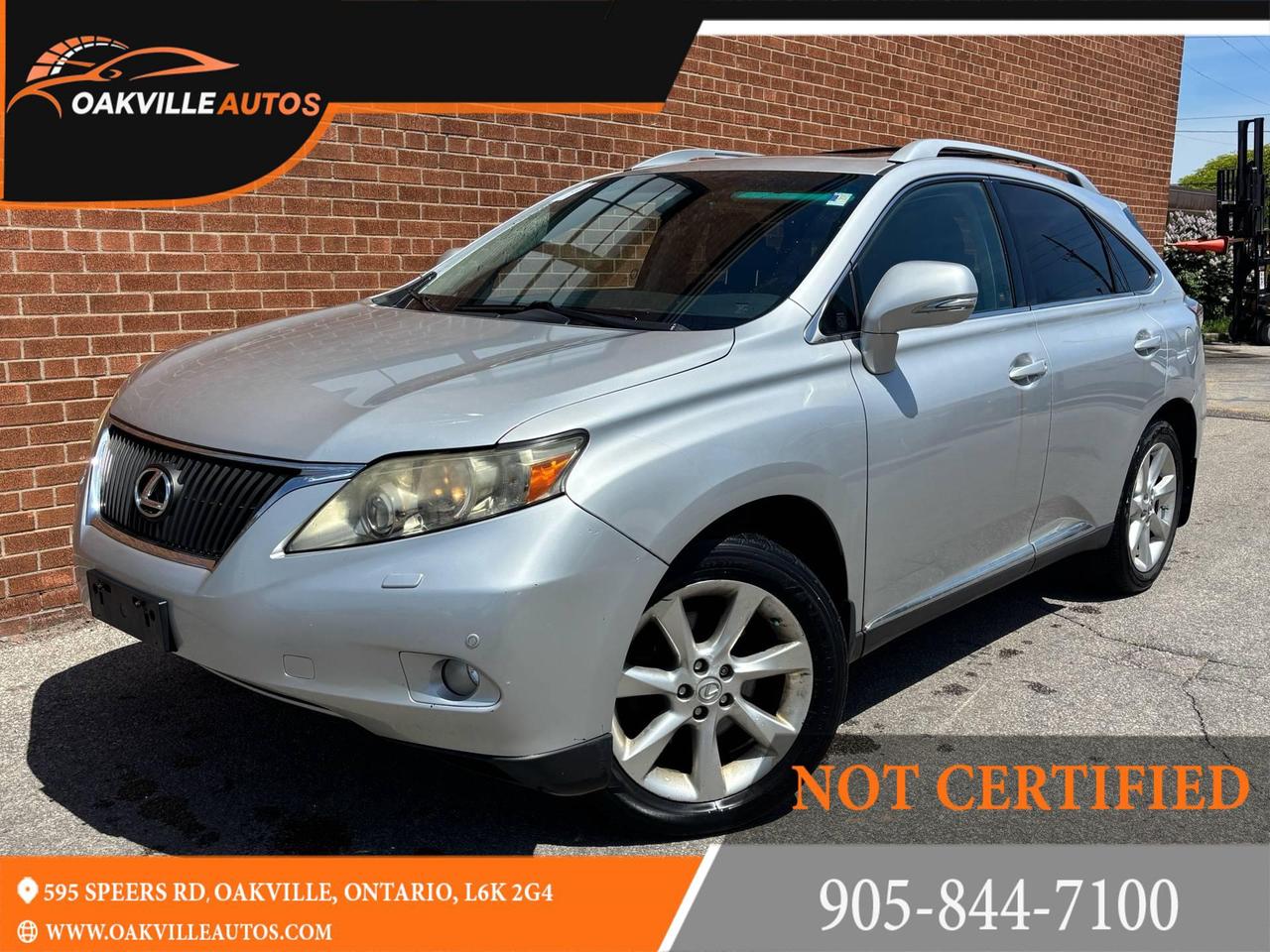 2010 Lexus RX 350 Navigation, DVD, AWD Photo