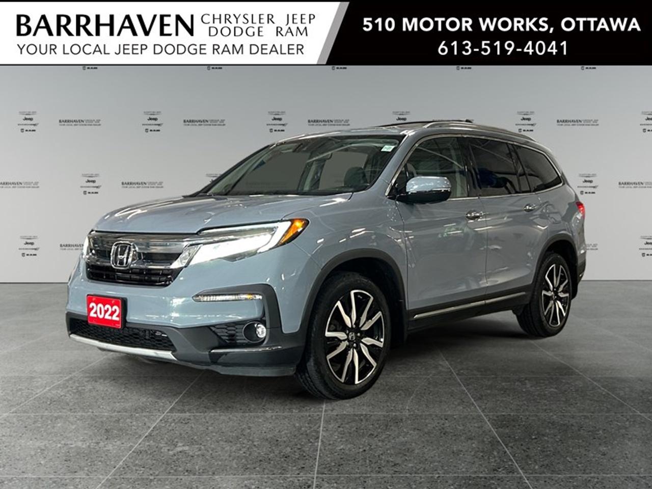 Used 2022 Honda Pilot Touring 7-Passenger AWD for sale in Ottawa, ON