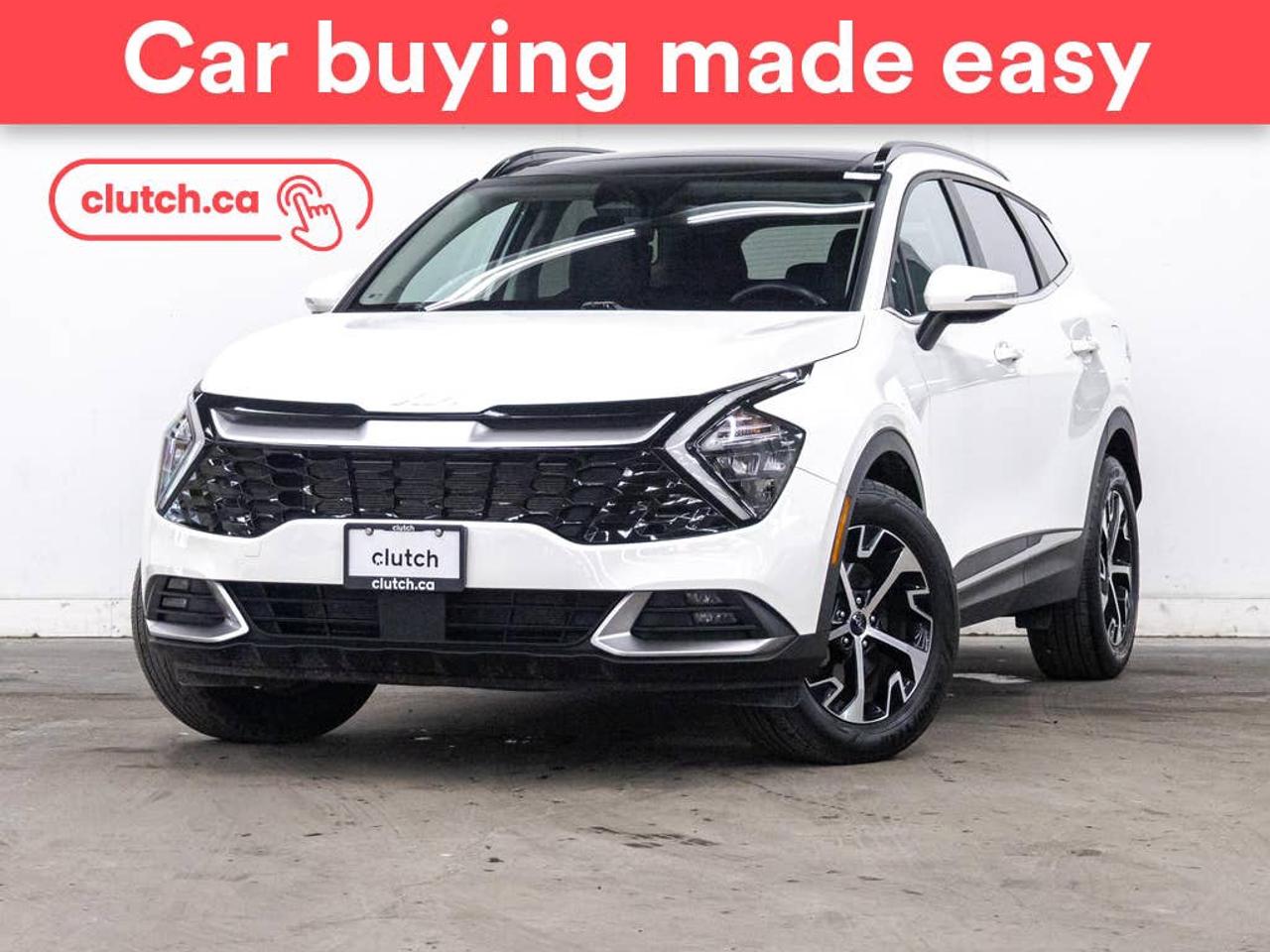 Electric Parking Brake, Brake Assist, Auto Dimming Rearview Mirror and more!<br> <br>Clutch is the largest online used car retailer in Canada, delivering a seamless, hassle-free car-buying experience to drivers everywhere. Shop thousands of used cars online, get the right one delivered to your door, and enjoy peace of mind with our 10-Day Money-Back Guarantee. How sweet is that? To learn more, visit clutch.ca.<br> <br>The top features for this car include:<br> <br>Auto Stop/Start<br>Electric Parking Brake<br>Brake Assist<br>Auto Dimming Rearview Mirror<br>Front Heated Seats<br>Power Lumbar Support<br>Folding Rear Seats<br>Climate Control<br>Dual Zone Front Climate Control<br>Rear Climate Vents<br>Bluetooth Music<br>Touchscreen Display<br>GPS Navigation<br>Cruise Control<br>Adaptive Cruise Control<br>Integrated Garage Door Opener<br>12V Outlet<br>Hands Free Device Connectivity<br>Apple CarPlay<br>Android Auto<br>Wireless Charging<br>USB Input<br>Keyless Entry<br>Push Button Start<br>Passive Keyless Entry<br>Keyfob Remote Start<br>Rear Seat Reminder<br>Lane Departure Warning<br>Active Lane Keep Assistance<br>Blindspot Sensors<br>Forward Collision Mitigation<br>Rear Collision Warning<br>Rear Collision Mitigation<br>Rear Cross Traffic Alert<br>Pedestrian Detection<br>Driver Attention Alert<br>Heated Steering Wheel<br>One-Touch Windows<br>Rain Sensing Wipers<br>Rear Window Defroster<br>Panoramic Sunroof<br>Hill Assistance<br>Automatic High Beams<br>Rear View Camera<br>Rear Parking Sensors<br>Power Driver Seat<br>App Remote Start<br> <br>Seamless home delivery - Delivery to your door in a matter of days. Available on select packages.<br> <br>Try it out for 10 days - If you do not like it, we will take it back. <br> <br>Quality assured - All cars go through our rigorous 210-point inspection and reconditioning process.<br> <br>Peace of mind - Warranty and protection plans available.<br> <br>Haggle-free - No haggling or hard sells.<br> <br>100% Transparency - Full inspection reports on every car, including high-res photography and a free Carfax report.<br> <br>Listed price is for cash purchase only and does not include taxes, Shipping Fees (if applicable), Delivery Fees (if applicable), government licensing fees.<br> <br>Previous Provincial Registrations:<br>Ontario<br> <br>Stock # 111202