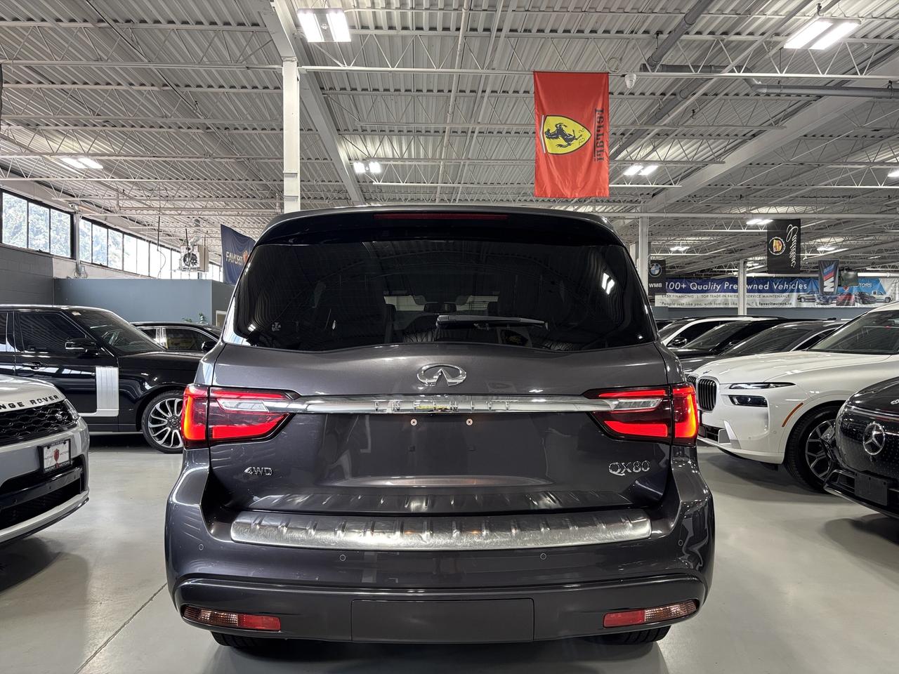 2024 Infiniti QX80 LUXE|V8|AWD|7PASS|NAV|BOSE|360CAM|LEATHER|SUNROOF| Photo4
