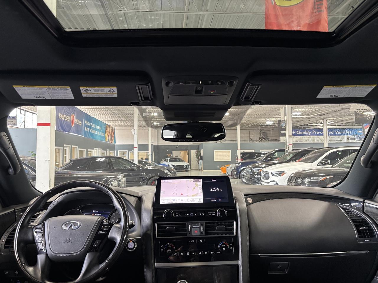 2024 Infiniti QX80 LUXE|V8|AWD|7PASS|NAV|BOSE|360CAM|LEATHER|SUNROOF| Photo