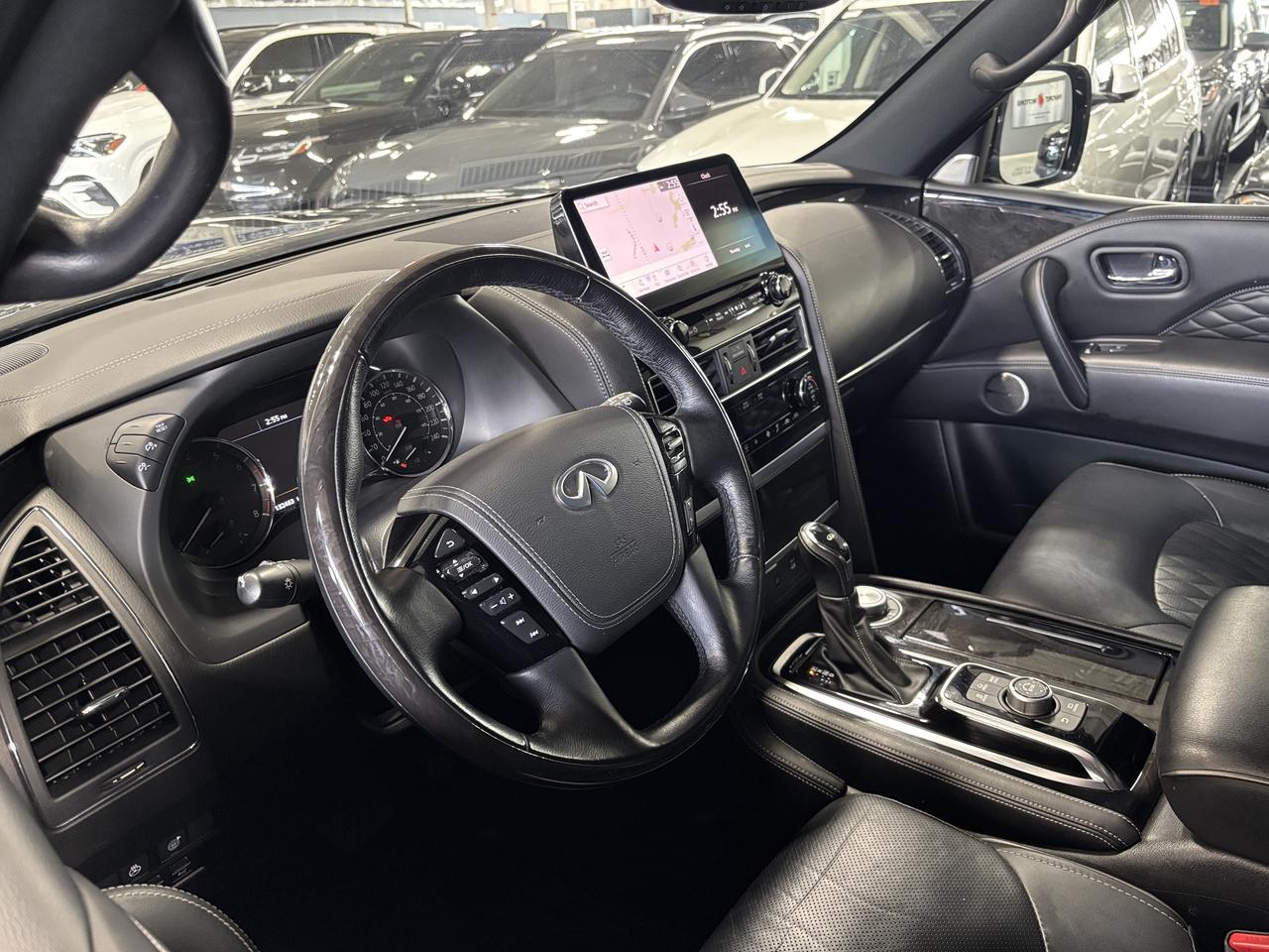 2024 Infiniti QX80 LUXE|V8|AWD|7PASS|NAV|BOSE|360CAM|LEATHER|SUNROOF| Photo
