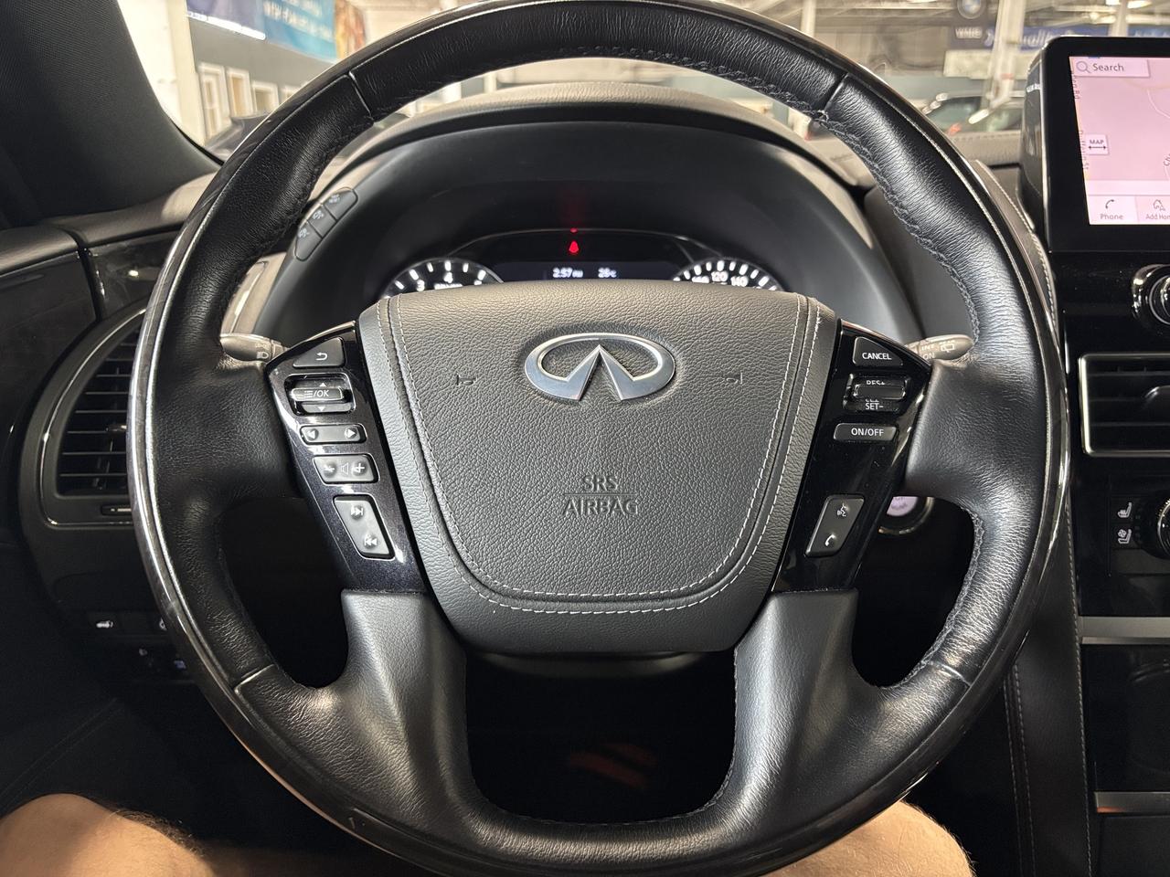 2024 Infiniti QX80 LUXE|V8|AWD|7PASS|NAV|BOSE|360CAM|LEATHER|SUNROOF| Photo