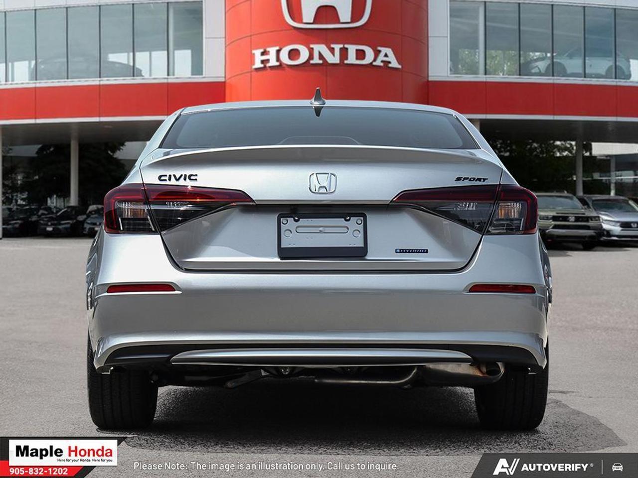 2026 Honda Civic Hybrid CIVIC 4D SPORT HYB Photo4