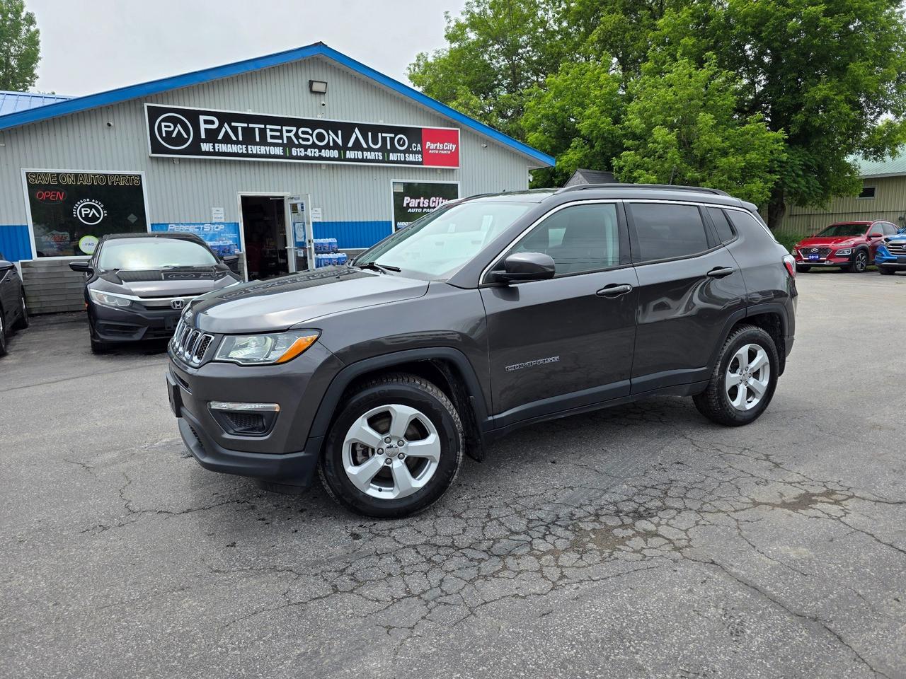 2.4L 4WD - CLEAN CARFAX - WE FINANCE Adventure awaits in the 2018 Jeep Compass Latitude, now available at Patterson Auto Sales. This pre-owned SUV combines rugged capability with refined comfort, powered by a responsive 2.4L L4 DOHC 16V engine. Whether youre navigating city streets or exploring off the beaten path, the Compass Latitude offers the versatility and reliability you need. Step inside to experience a spacious, thoughtfully designed interior loaded with modern features. Discover your next journey in a Jeep Compass thats built for wherever life takes you. Visit us today and drive home confidence.