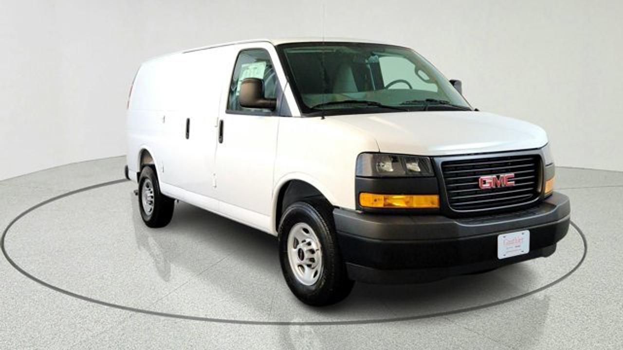The 2026 GMC Savana Cargo Van is engineered with a focus on durability and functionality. At its heart lies a robust 4.3L V6 engine that generates 276 horsepower and 298 lb-ft of torque, providing the necessary strength to haul equipment and materials across town or throughout Manitoba. Paired with an 8-speed automatic transmission that includes a dedicated tow/haul mode, this van ensures smooth power delivery and control, even when fully loaded.<br /><br />Practicality defines the interior, which features high-back bucket seats designed for comfort during long days on the road. The cargo area is equipped with six D-ring floor attachments to keep your tools secure, while the full-length black rubberized-vinyl floor covering stands up to heavy-duty use. With features like power windows, remote keyless entry, and an engine block heater for cold mornings, this van provides the essential conveniences needed to maintain productivity in any weather.<br /><br />Safety is paramount, and the Savana comes well-equipped to protect you and your cargo. It includes an anti-lock braking system, electronic stability control, and a back-up camera integrated into the rearview mirror, making maneuvering in tight spaces easier and safer. With dual halogen composite headlamps and a tire pressure monitoring system, you can focus on the job at hand with confidence.